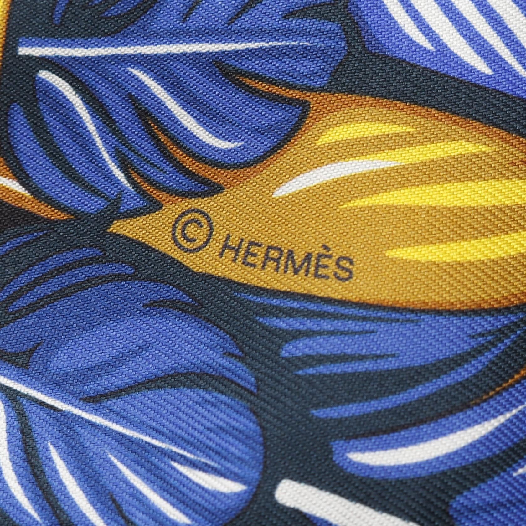 Hermes Hermes Hermes Dance Pacifique Silk Scarf Others Scarf Size ONE SIZE - 2 Thumbnail