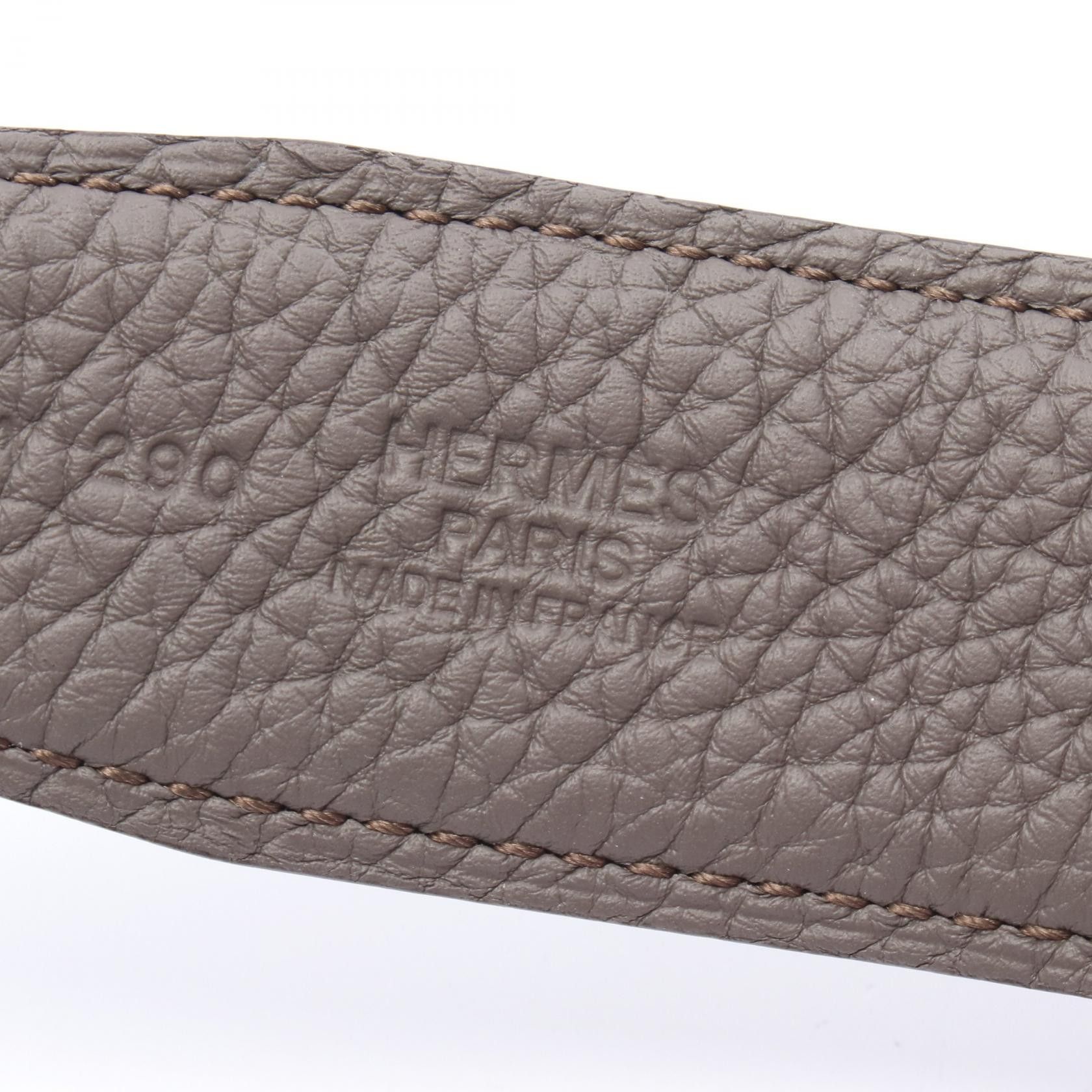 Hermes Hermes Hermes Destrier Togo Leather Belt Leather Other Stamp W (2024) Size ONE SIZE - 4 Thumbnail