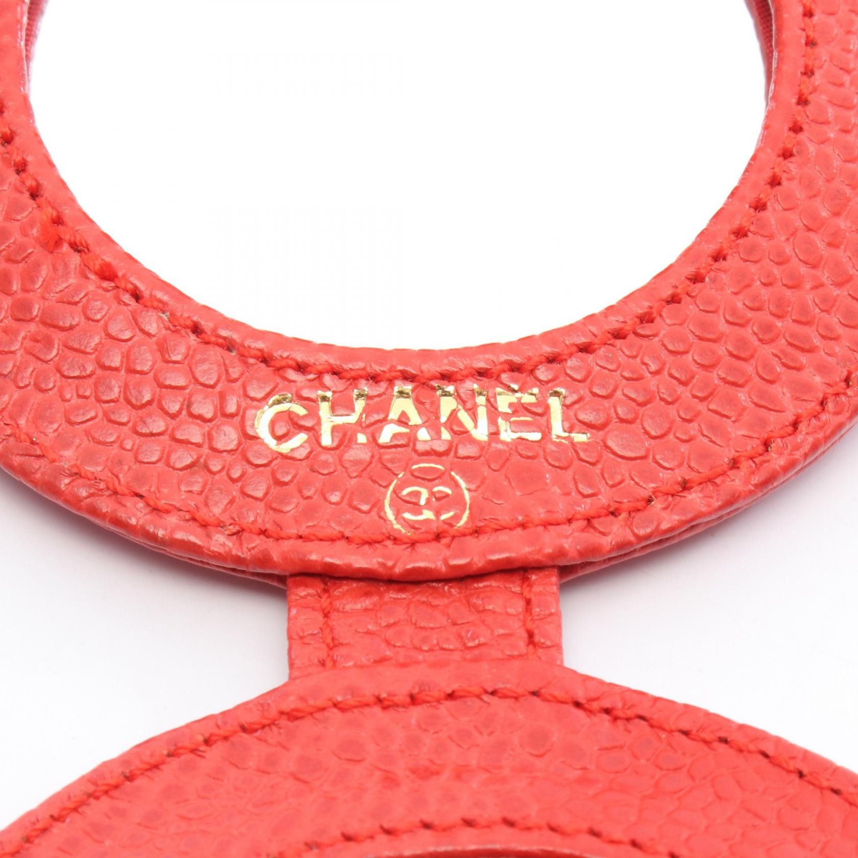 Chanel Chanel Coco Mark Caviar Skin Accessory Leather Other