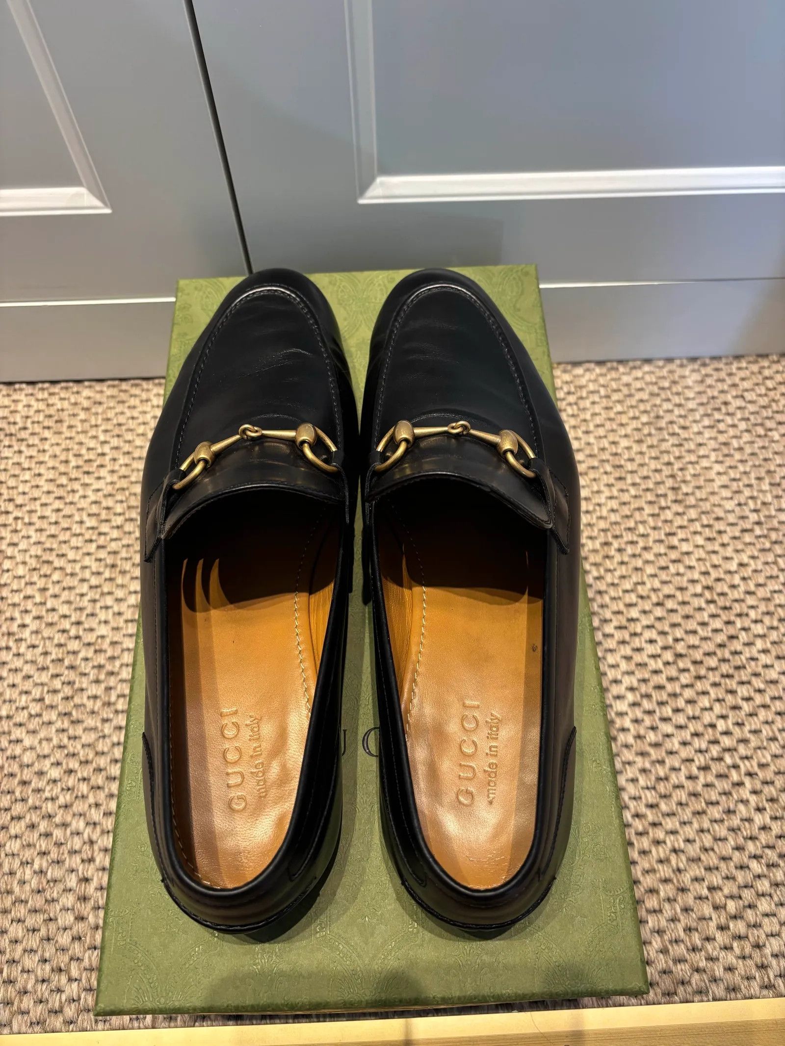 Gucci Gucci Jordaan Loafers Size US 13 / EU 46 - 2 Thumbnail