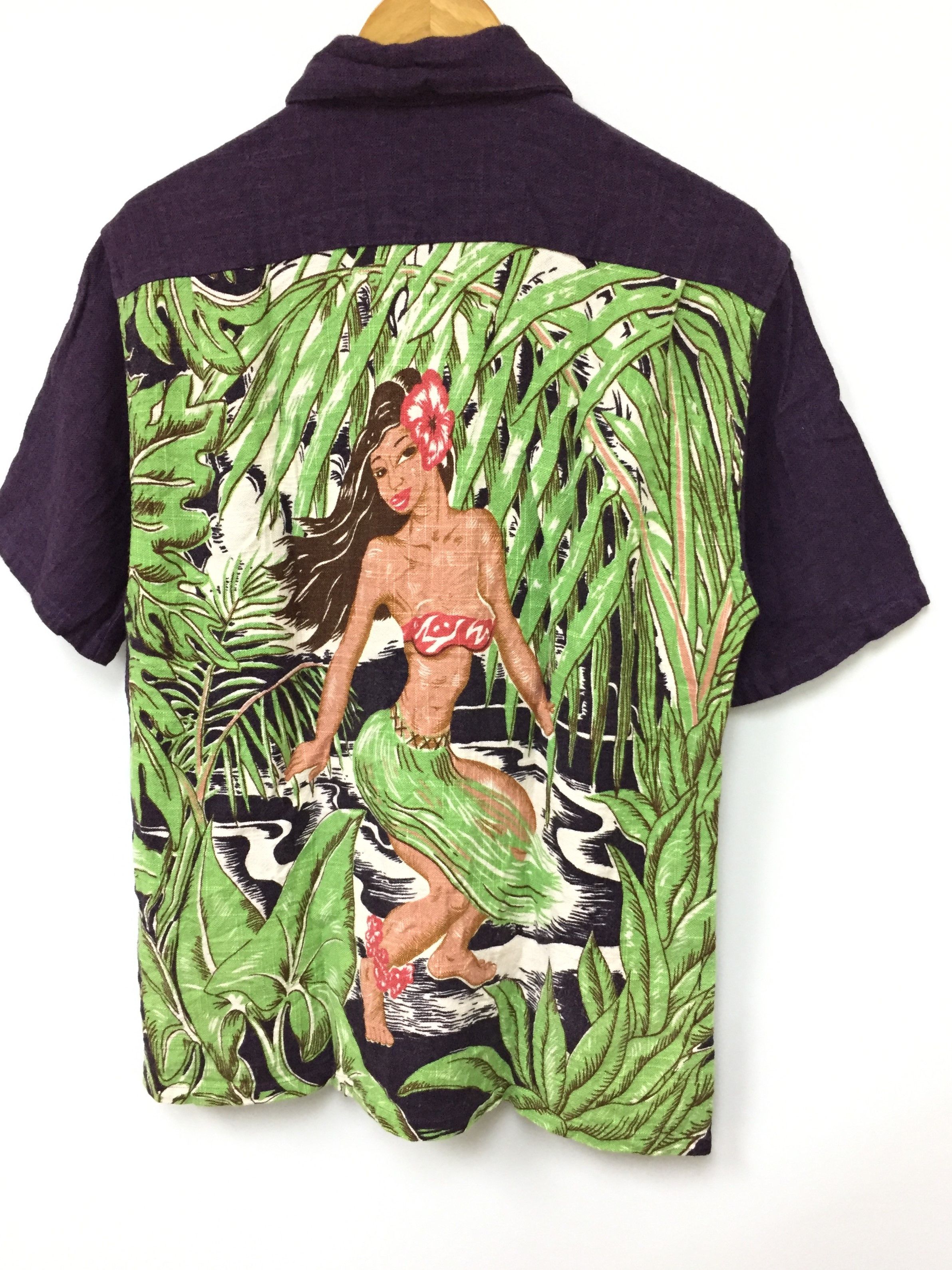 Sun Surf × Toyo Enterprises 80's ART VOGUE Sun Surf Toyo Enterprises Hula Girl Hawaiian Size US M / EU 48-50 / 2 - 1 Thumbnail