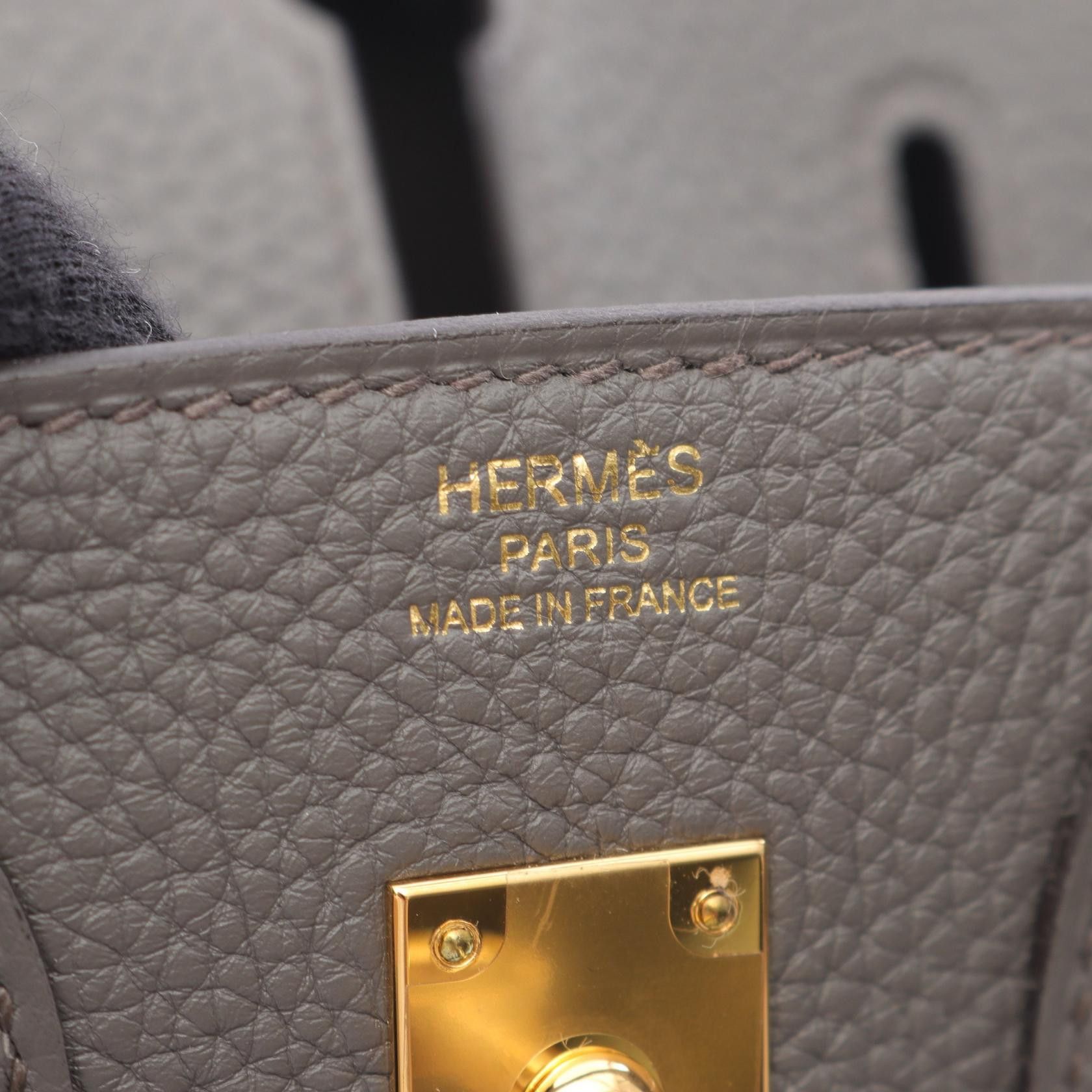 Hermes Hermes Hermes Birkin 25 Togo Handbag Leather Handbag Stamp U (2022) Size ONE SIZE - 4 Thumbnail
