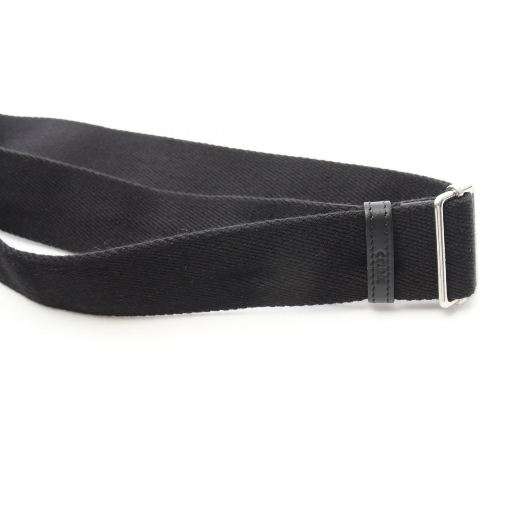 Celine Celine Celine Triomphe PVC Coated Canvas Leather Shoulder Bag Canvas Shoulder Bag 110052EKK Size ONE SIZE - 7 Thumbnail