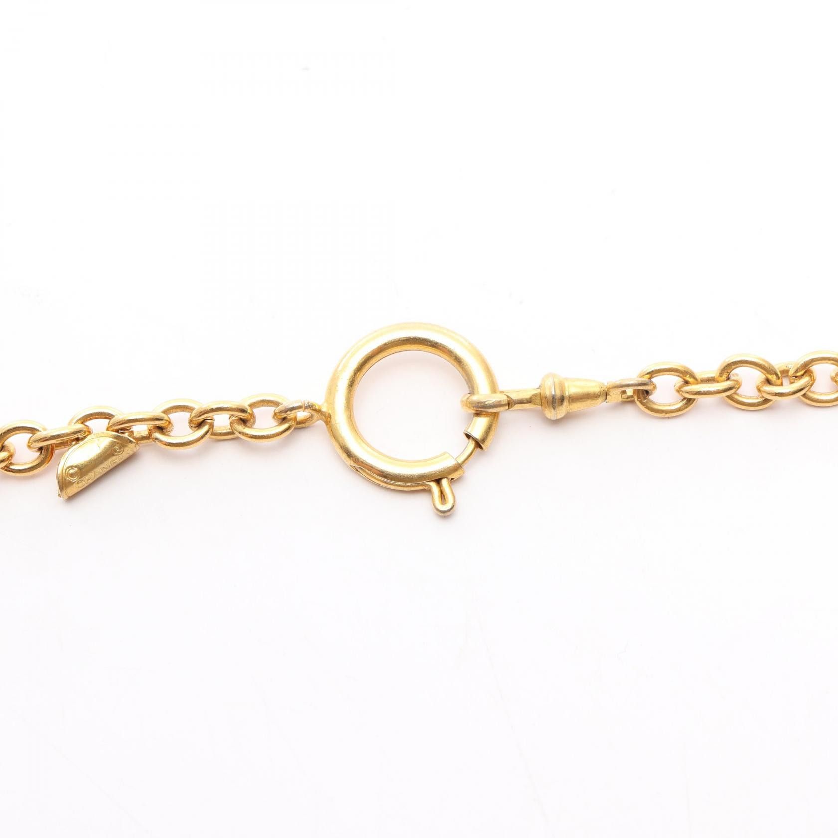 Chanel Chanel Chanel CHANEL Logo Necklace Necklace Metal Necklace Size ONE SIZE - 4 Thumbnail