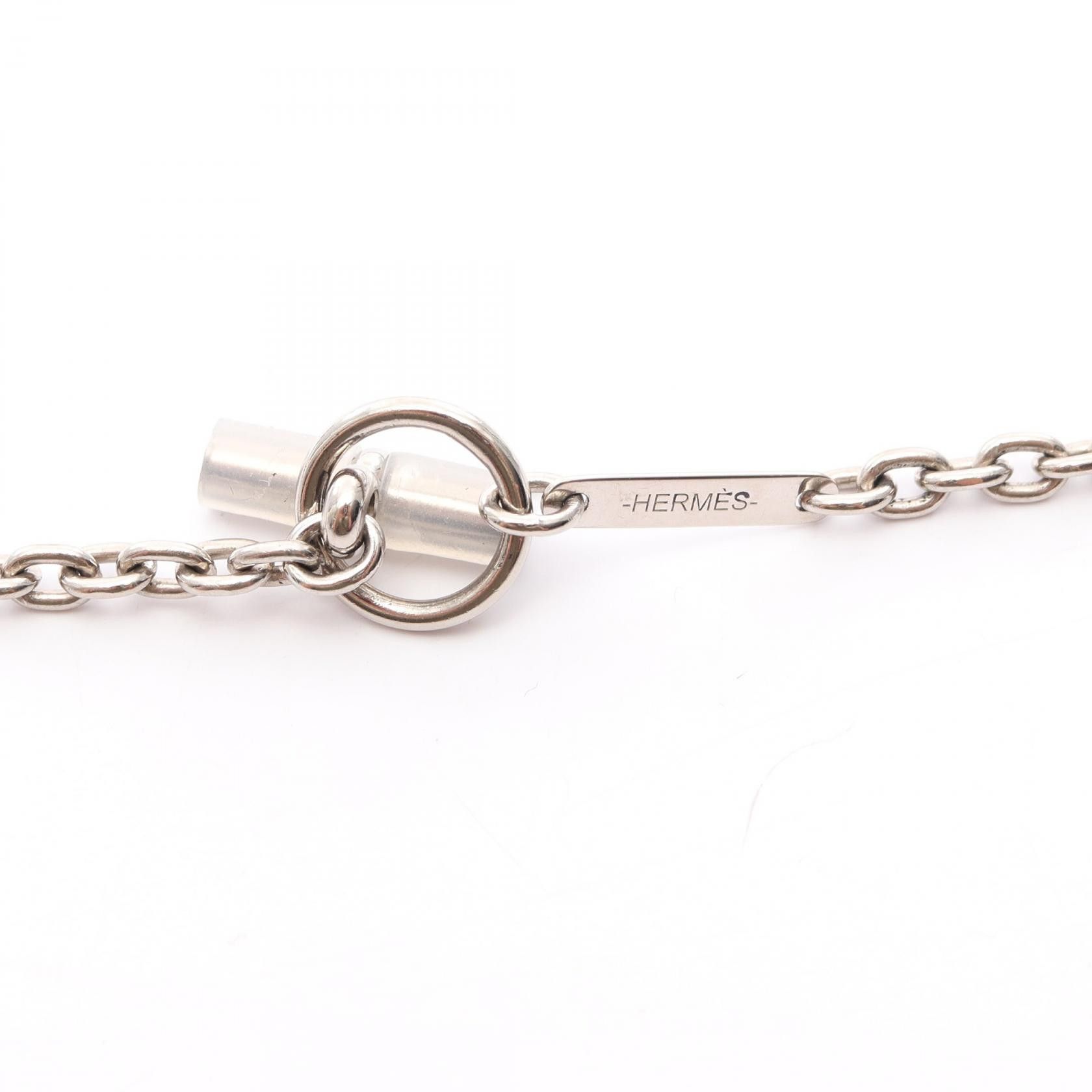 Hermes Hermes Hermes Carrousel Buffalo Horn Necklace Natural Material Necklace Size ONE SIZE - 4 Thumbnail