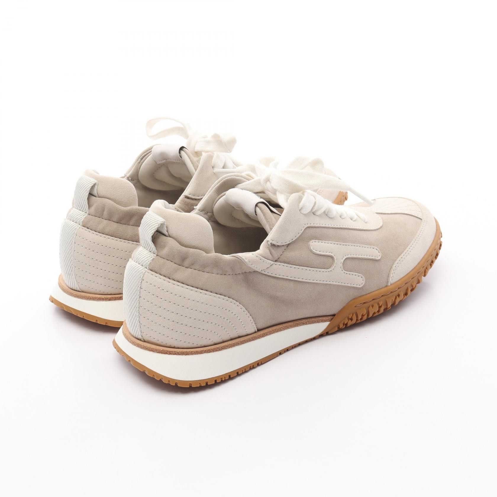 Hermes Hermes Hermes Jet Leather Sneakers Leather Shoes Size ONE SIZE - 2 Thumbnail