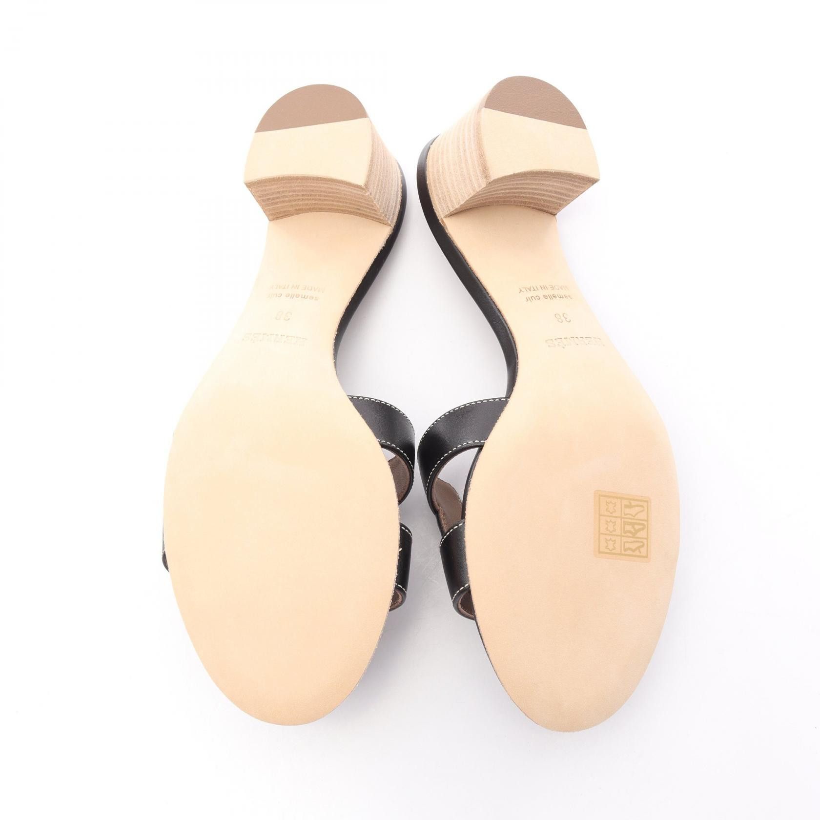 Hermes Hermes Hermes Oasis Leather Shoes Leather Shoes Size ONE SIZE - 4 Thumbnail