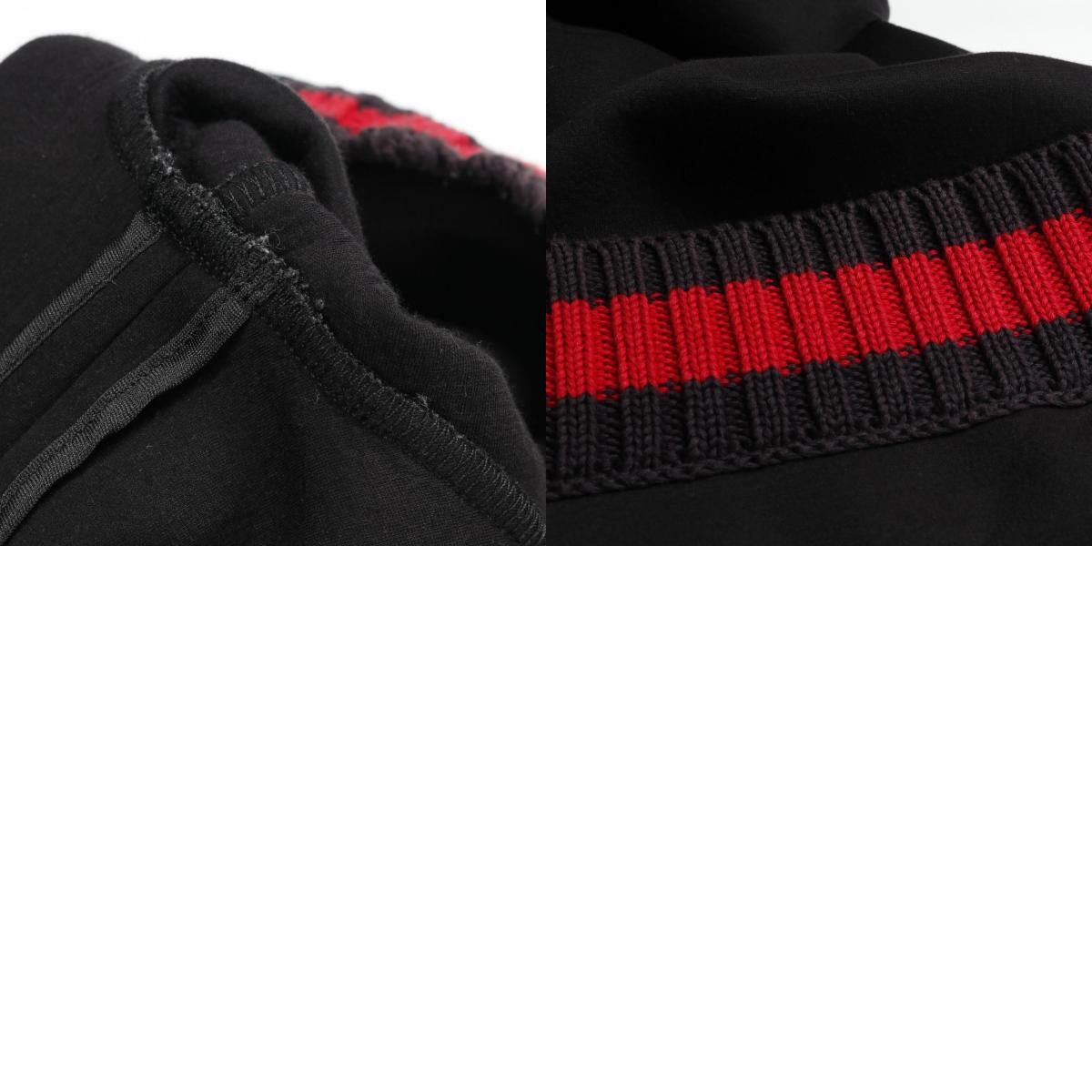 Gucci Gucci Gucci Web Stripe Cotton Suede Top Cotton Sweatshirts & Hoodies 440151 Size ONE SIZE - 10 Thumbnail