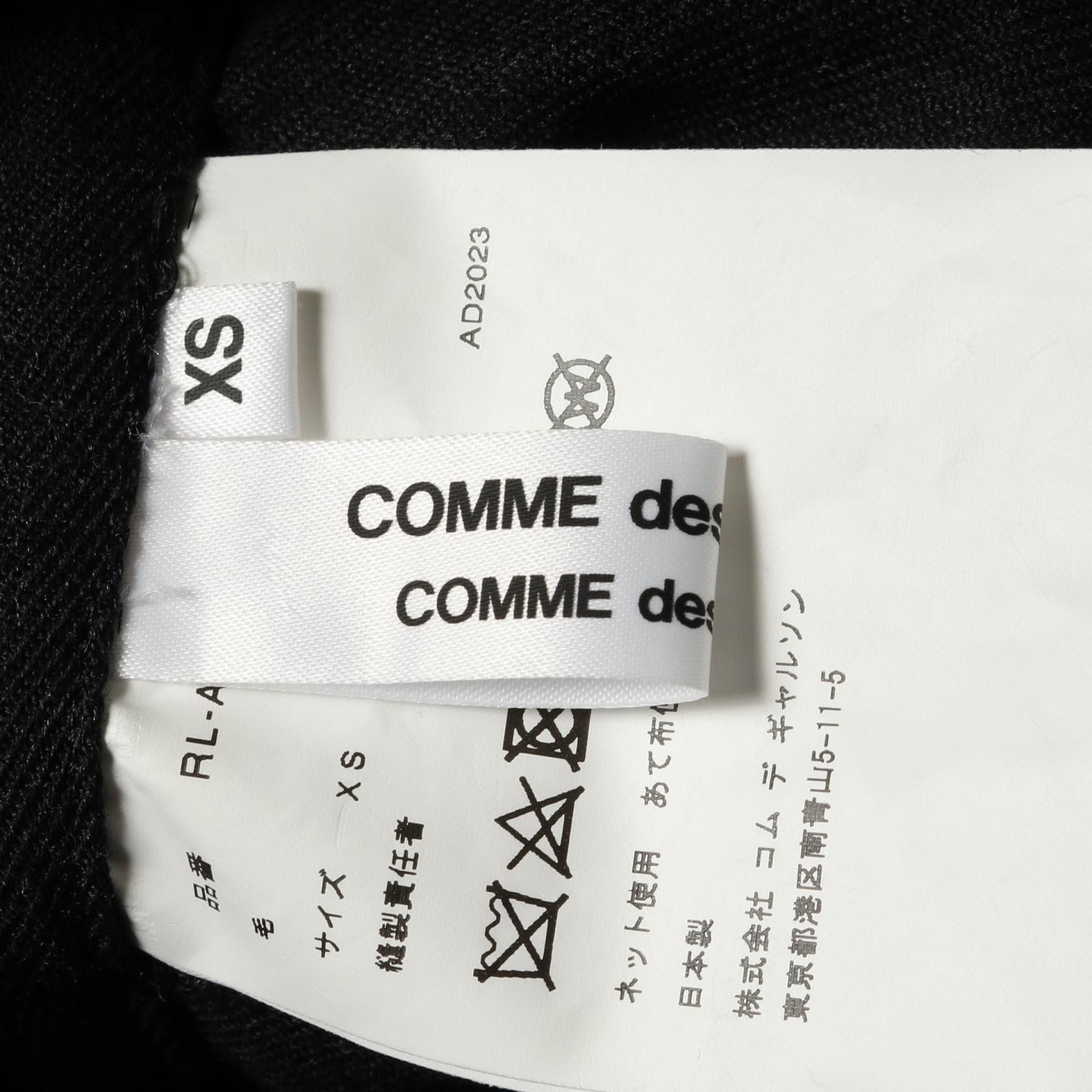 Other Other Comme des Garcons COMME des GARCONS Wool Dress Leather Dresses RL-A010 Size ONE SIZE - 3 Thumbnail