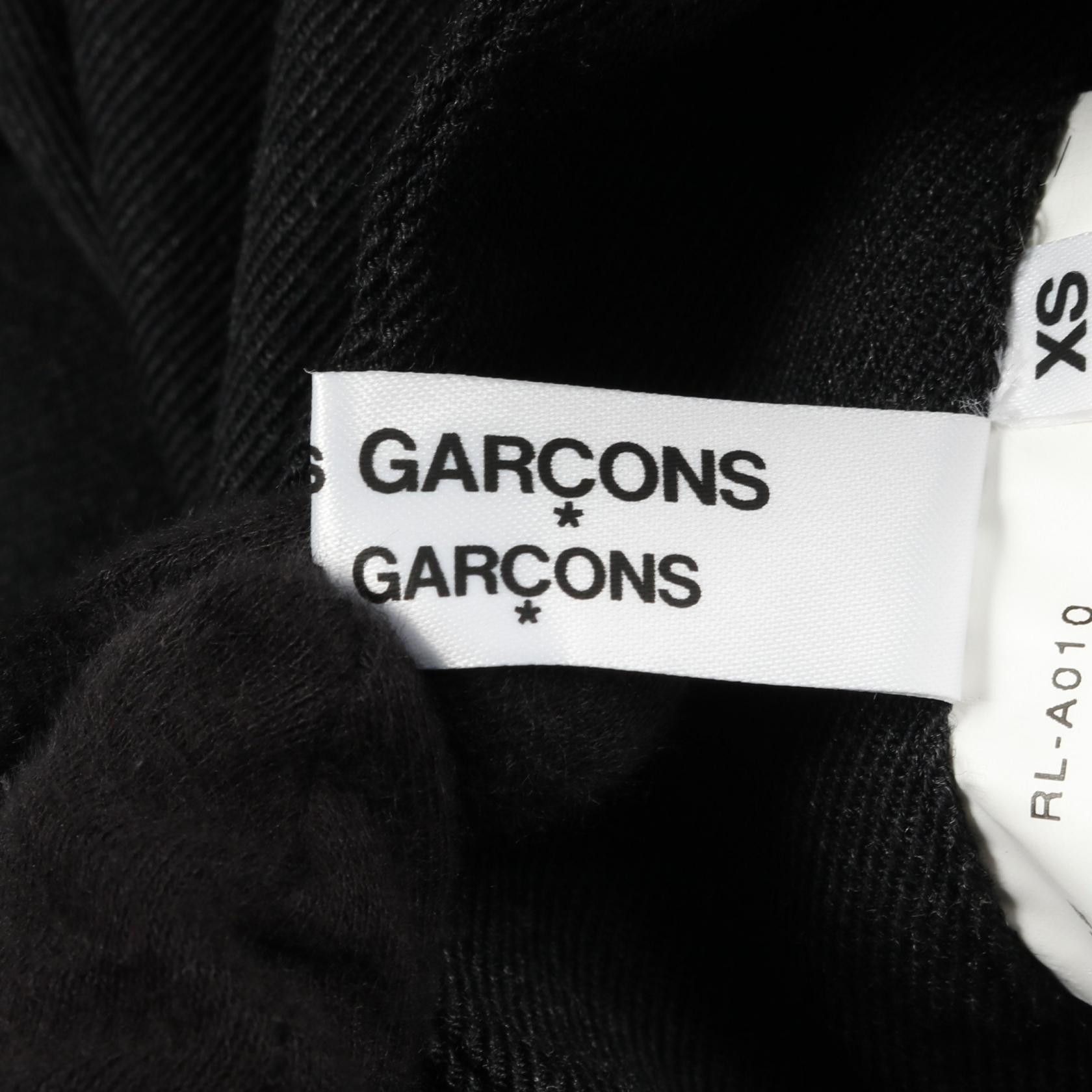 Other Other Comme des Garcons COMME des GARCONS Wool Dress Leather Dresses RL-A010 Size ONE SIZE - 4 Thumbnail