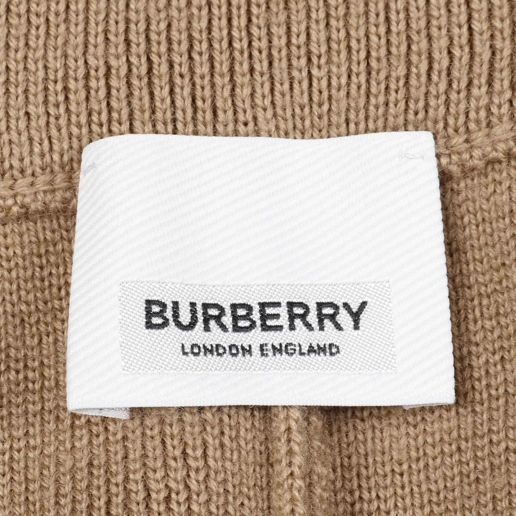 Burberry Burberry Burberry Kenton Stripe Wool Shorts Natural Material Shorts 8011580 Size ONE SIZE - 3 Thumbnail