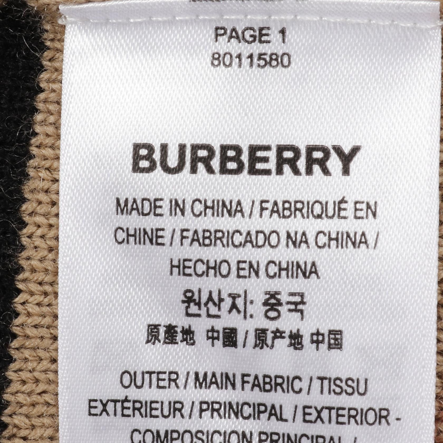 Burberry Burberry Burberry Kenton Stripe Wool Shorts Natural Material Shorts 8011580 Size ONE SIZE - 5 Thumbnail