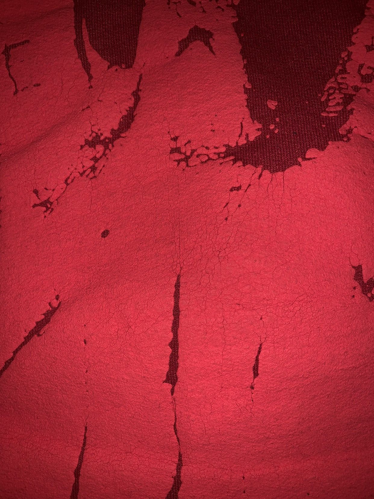 Revenge Revenge red/red outline kill hoodie Size US M / EU 48-50 / 2 - 6 Thumbnail
