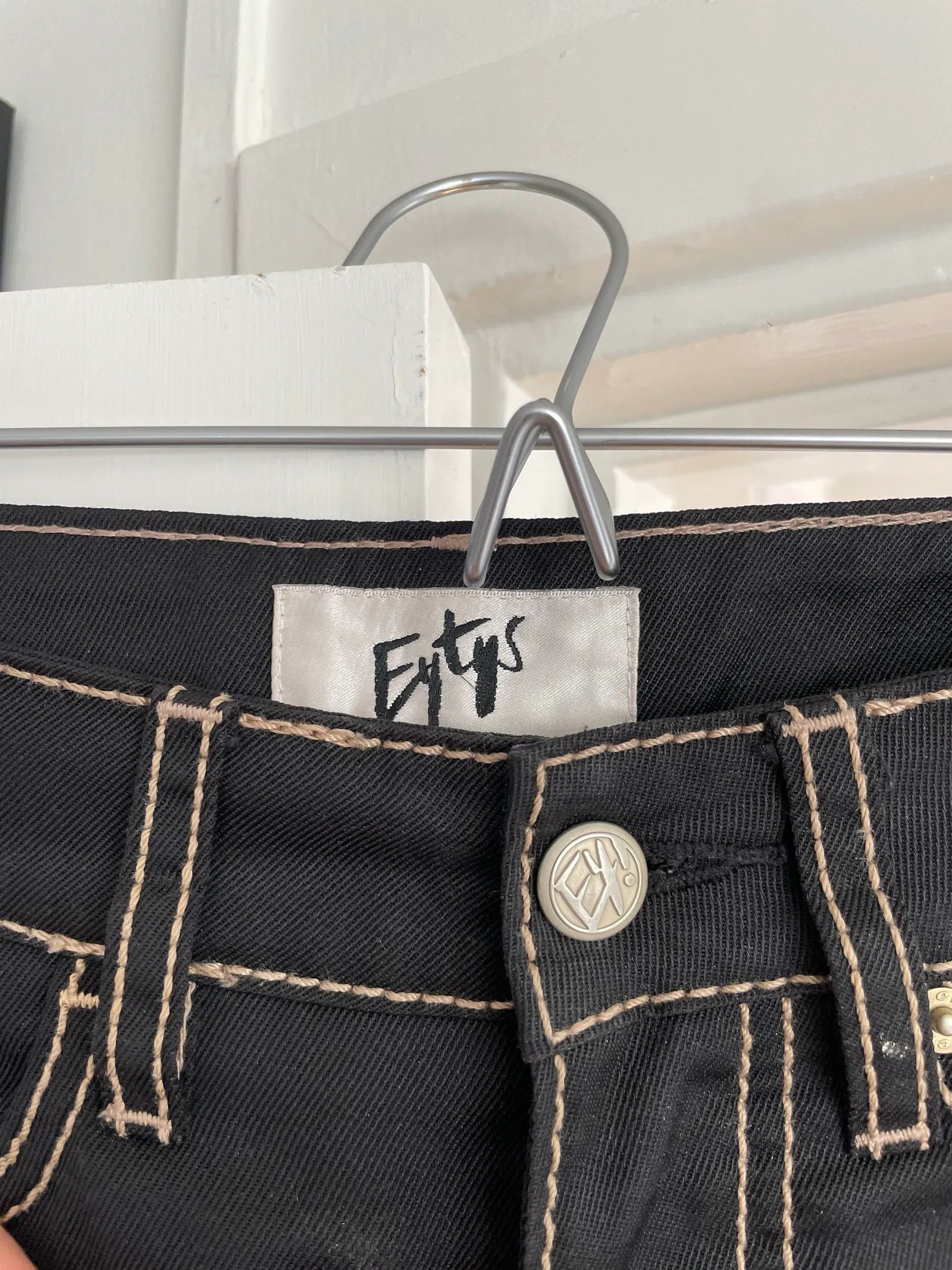 Eytys Eytys Cypress Cali Black Jeans Size 27" / US 4 / IT 40 - 3 Thumbnail