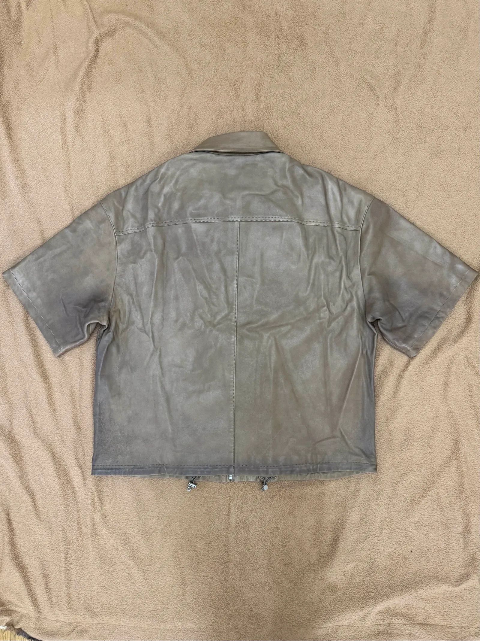 Prada Prada Short-sleeve Nappa Shirt Size US M / EU 48-50 / 2 - 5 Thumbnail
