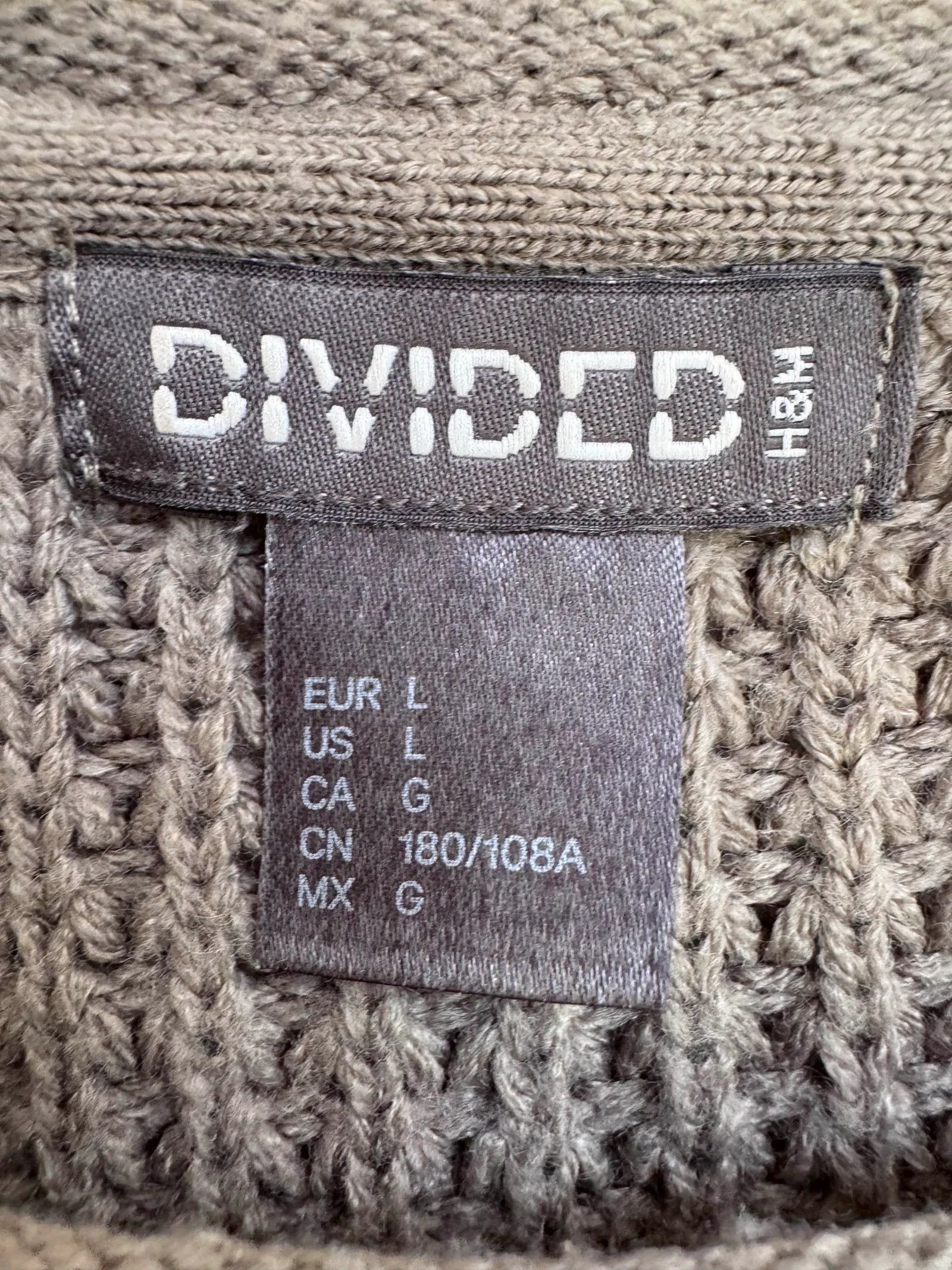 H&M H&M Stickad tröja herr Cardigan Size US L / EU 52-54 / 3 - 2 Thumbnail