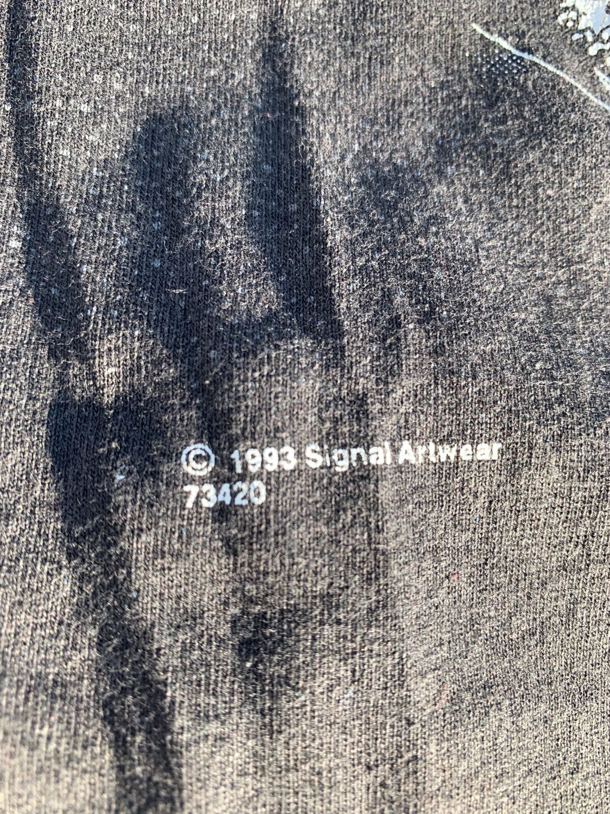 Vintage Vintage 90s Single Stitch 1993 Faded Nascar Tee like Size US L / EU 52-54 / 3 - 4 Thumbnail