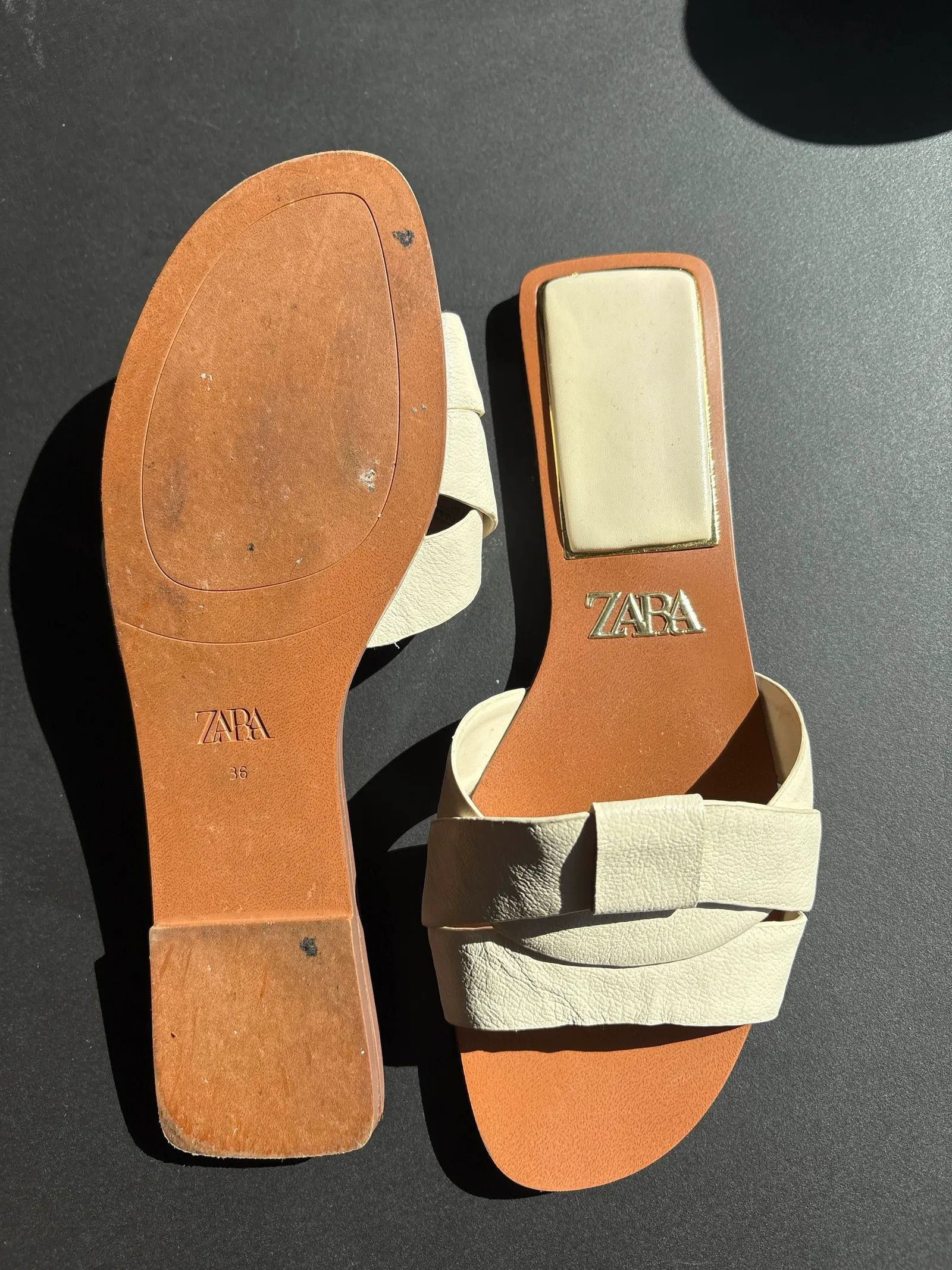 Zara Zara Sandals Size US 6 / IT 36 - 2 Thumbnail