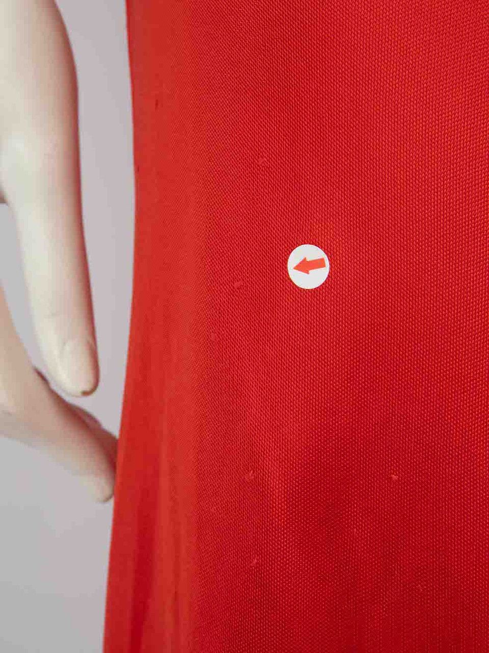 Roberto Cavalli Red One Shoulder Drape Dress Size M / US 6-8 / IT 42-44 - 10 Thumbnail