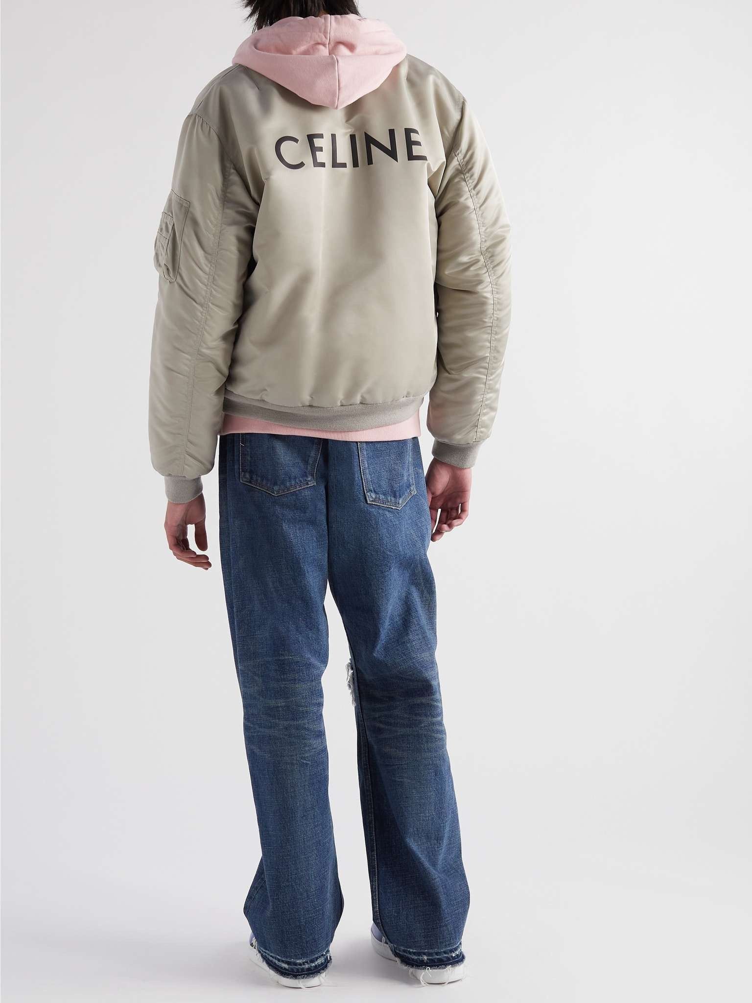 Celine Bomber jacket in nylon twill Size US XS / EU 42 / 0 - 3 Thumbnail