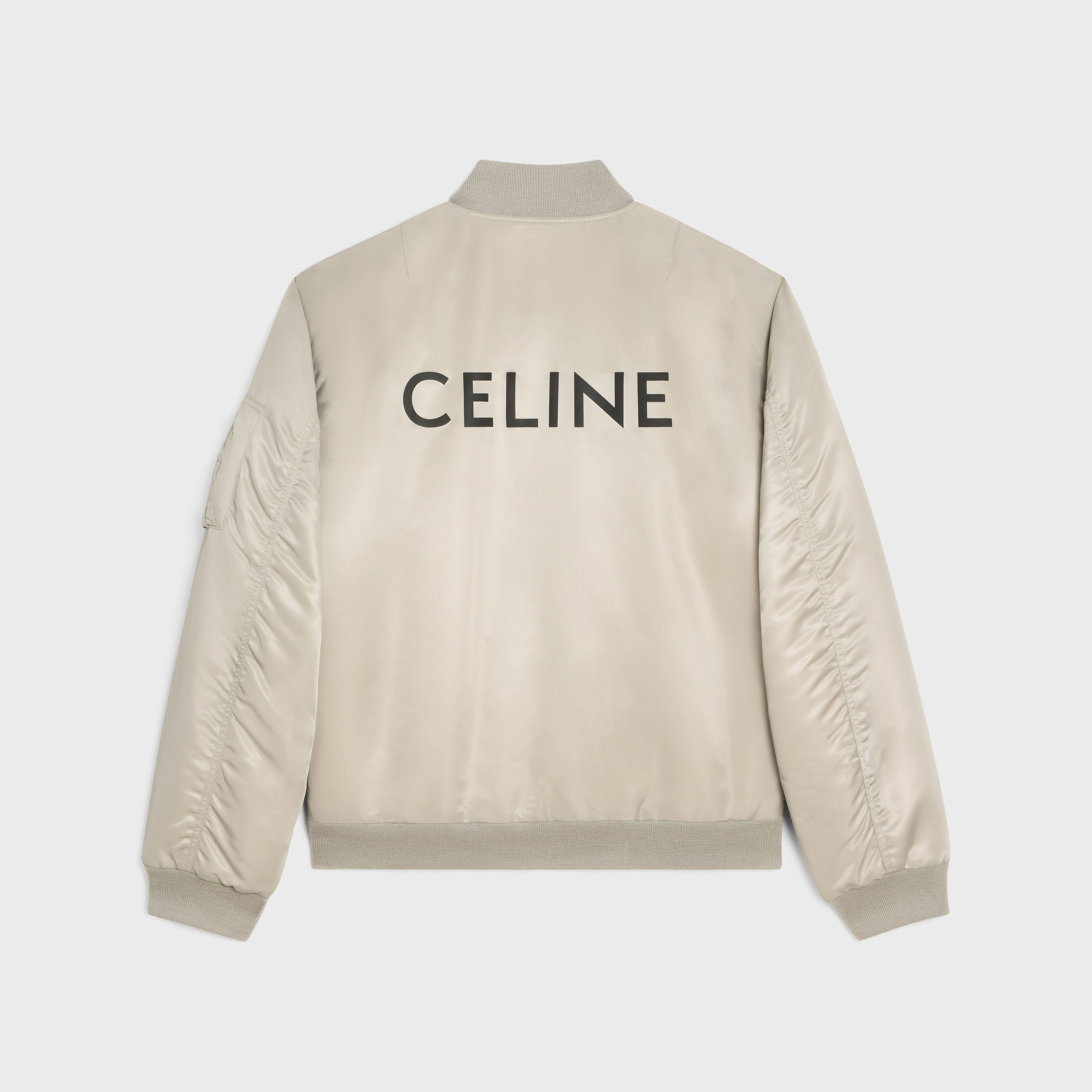 Celine Bomber jacket in nylon twill Size US XS / EU 42 / 0 - 5 Thumbnail