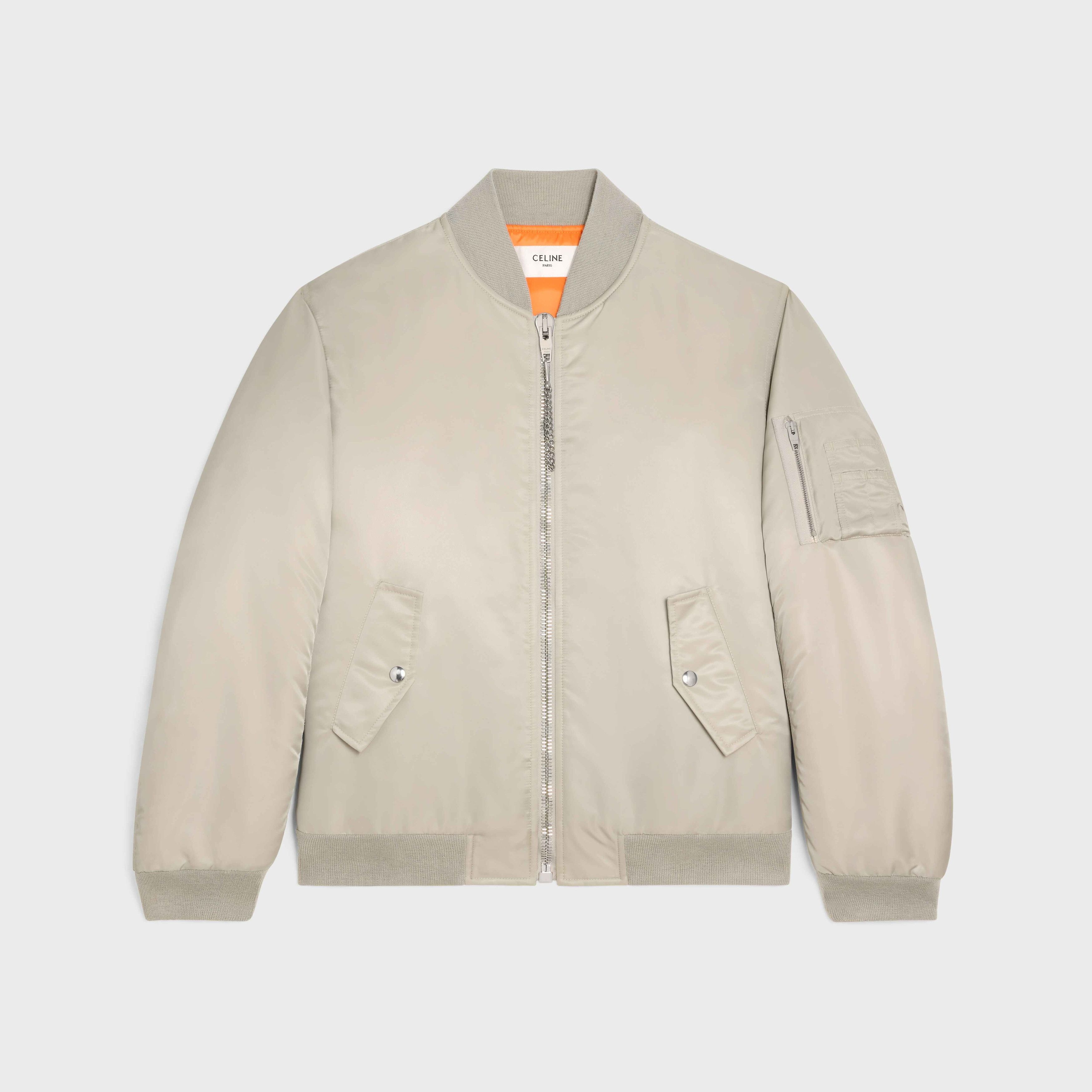 Celine Bomber jacket in nylon twill Size US XL / EU 56 / 4 - 4 Thumbnail