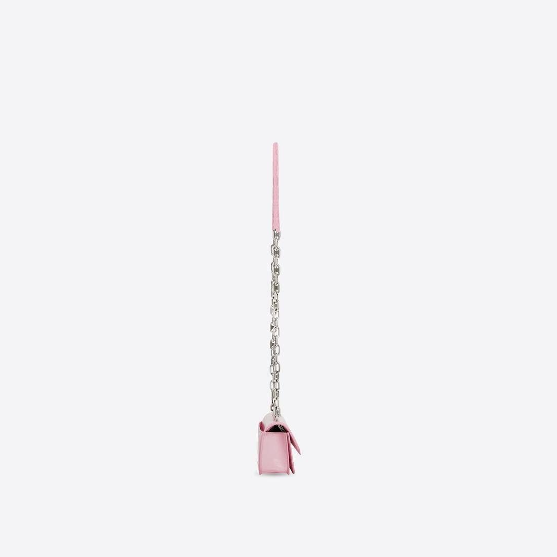 Balenciaga gossip xs bag with chain pink Size ONE SIZE - 3 Thumbnail