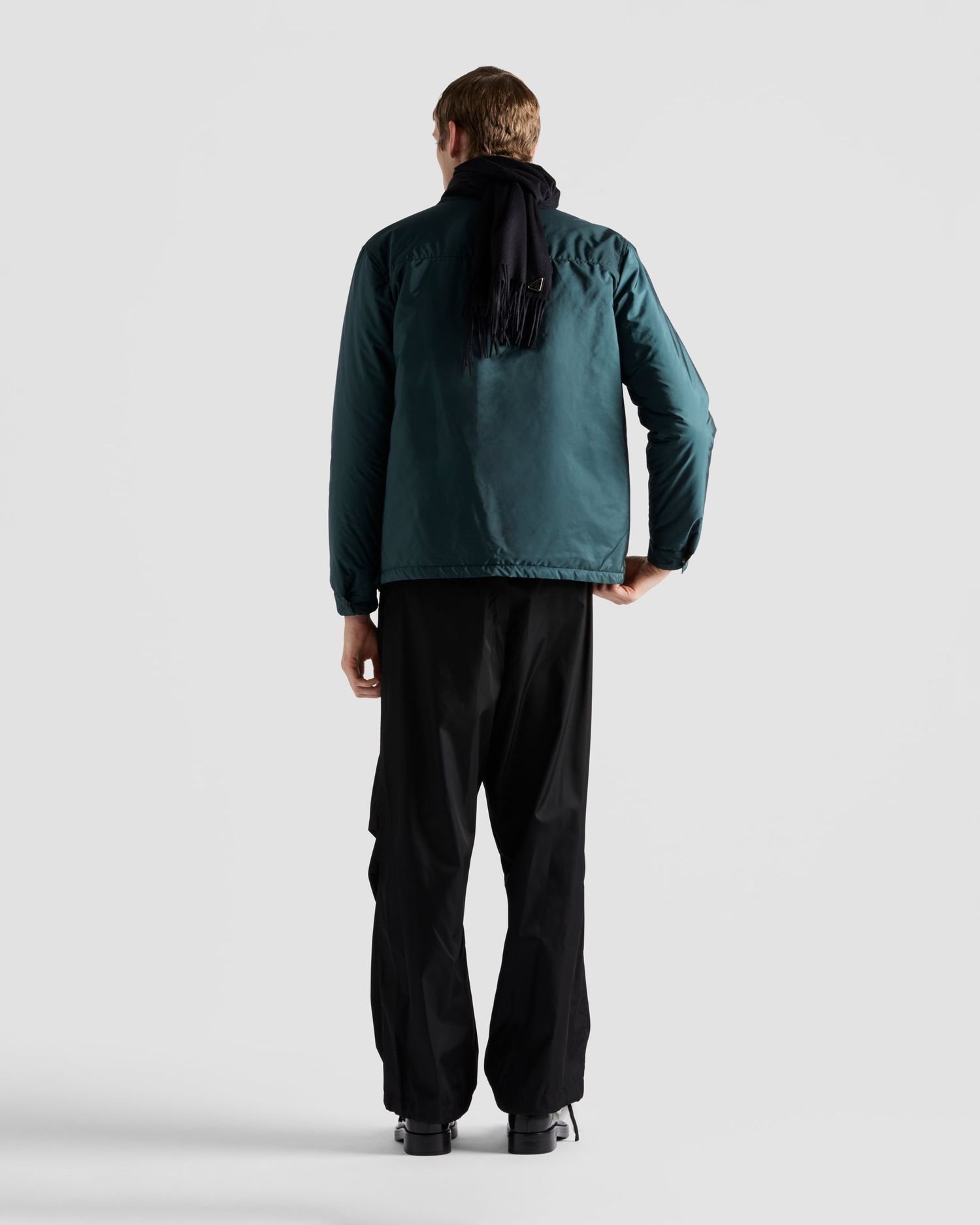 Prada NYLON PADDED OVERSHIRT Jacket Green Size US L / EU 52-54 / 3 - 4 Thumbnail