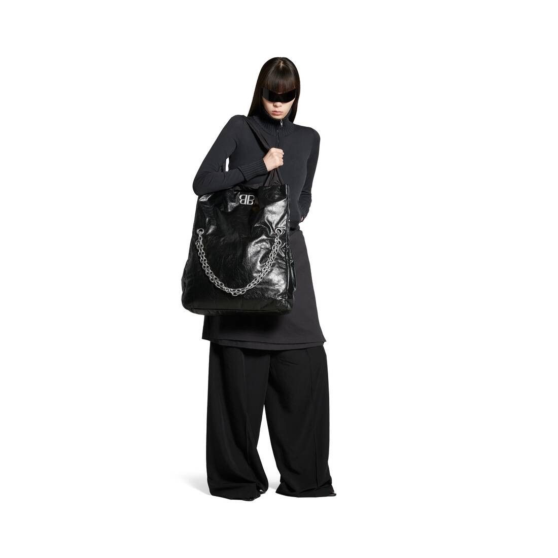 Balenciaga monaco large chain bag plus black Size ONE SIZE - 2 Thumbnail