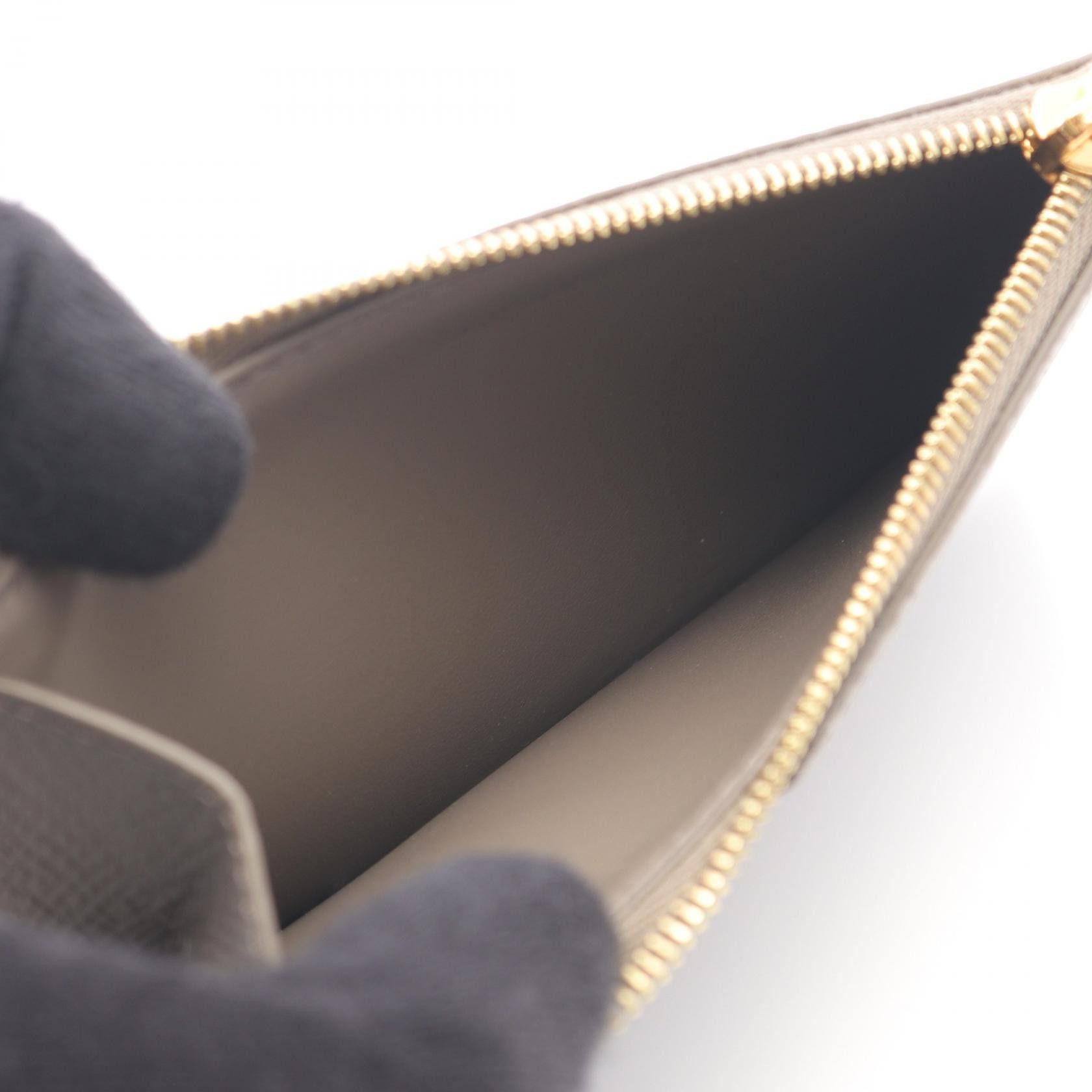 Celine Celine Celine Compact Zipped Card Holder Leather Card Case Leather Other Size ONE SIZE - 3 Thumbnail