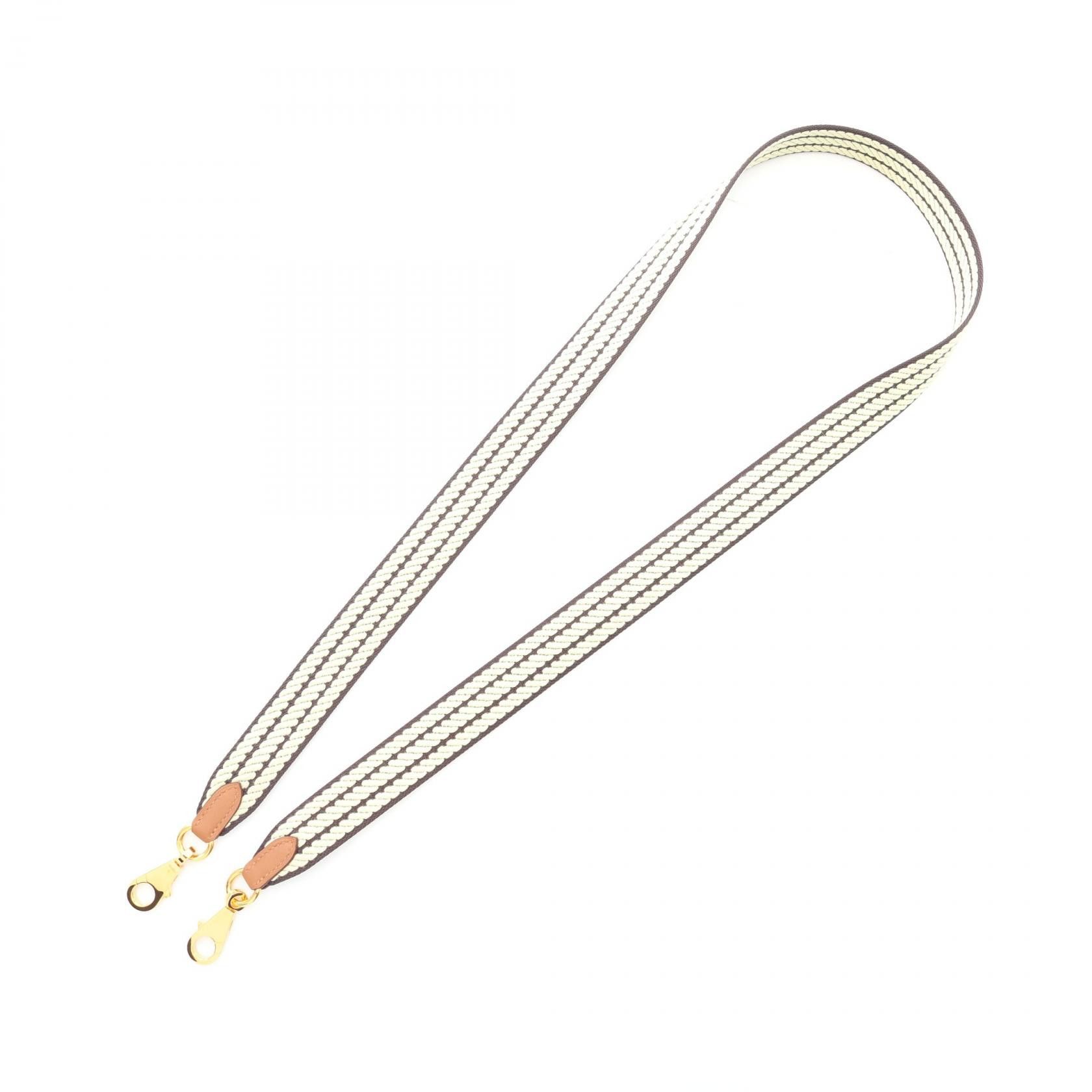 Hermes Hermes Hermes Bandouliere Sangle Cordage Swift Canvas Shoulder Strap Leather Other Stamp W (2024) Size ONE SIZE - 2 Thumbnail
