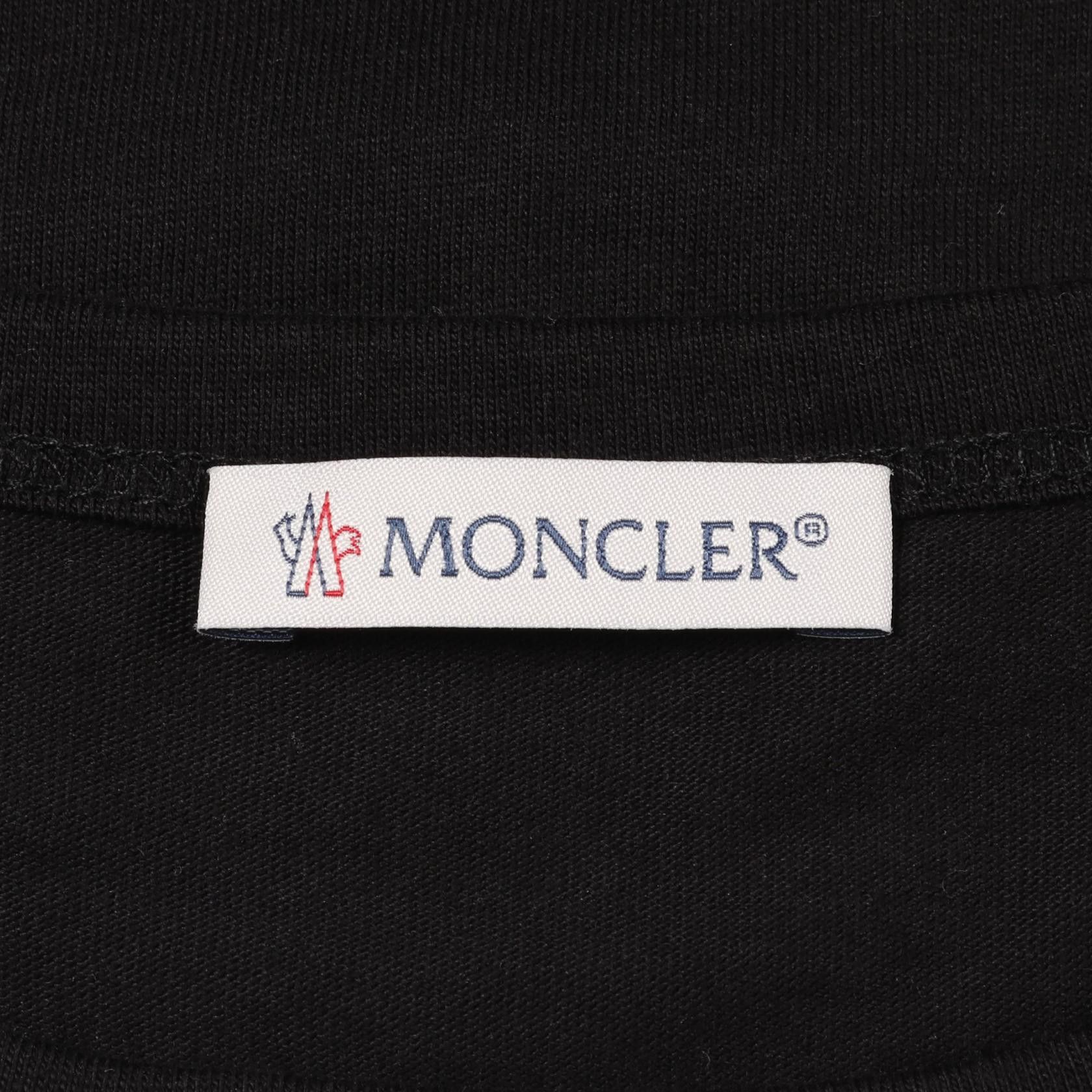Moncler Moncler Moncler Big Logo Print Cotton Top Cotton Tops 8C70710 Size ONE SIZE - 3 Thumbnail