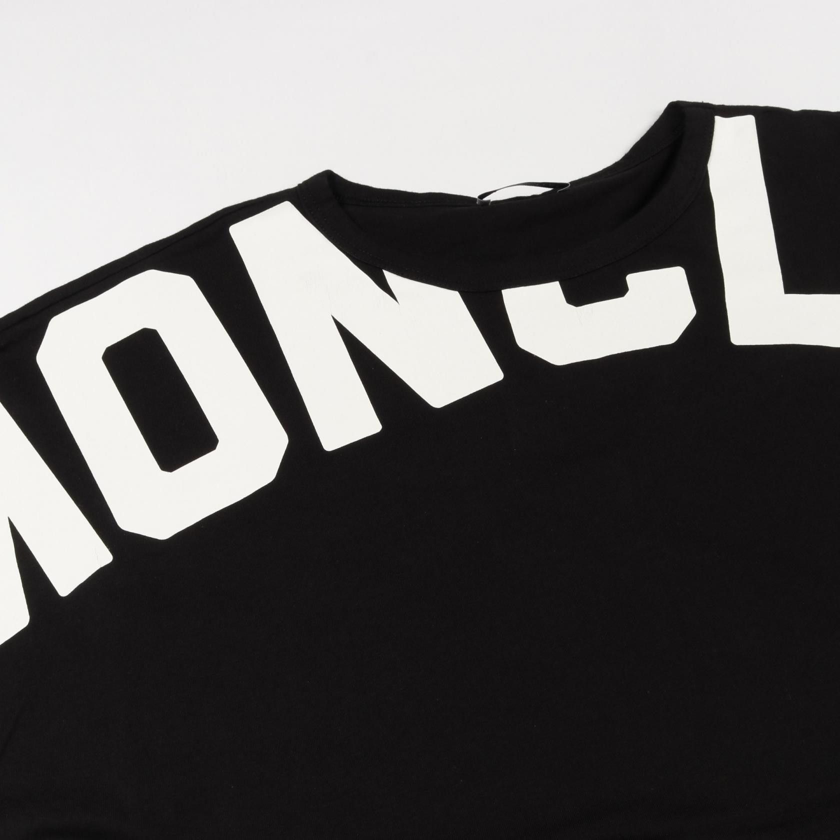 Moncler Moncler Moncler Big Logo Print Cotton Top Cotton Tops 8C70710 Size ONE SIZE - 7 Thumbnail