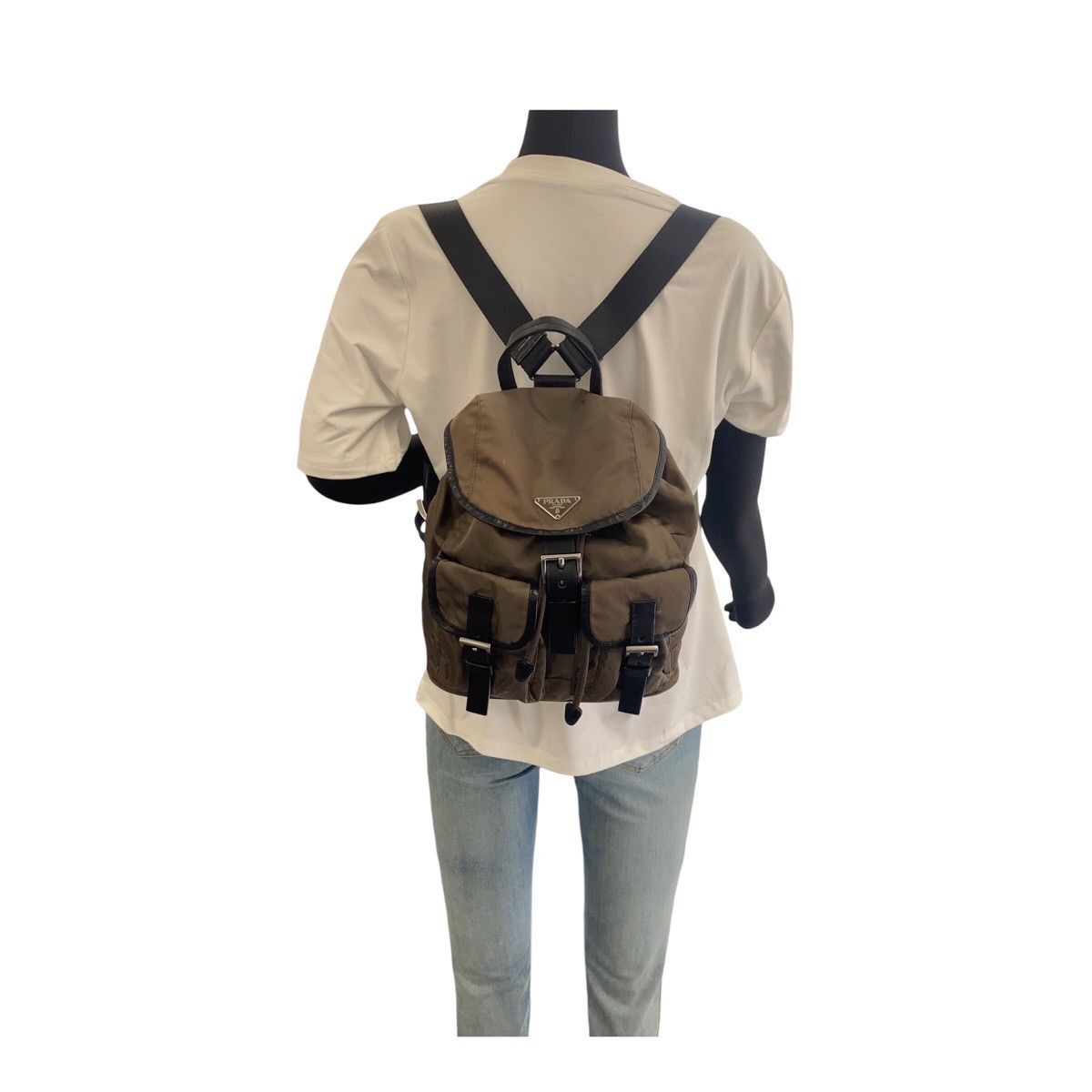 Prada Prada Prada Tessuto Nylon Backpack Others Backpack BZ0001 DUTY FREE for USA Size ONE SIZE - 7 Thumbnail
