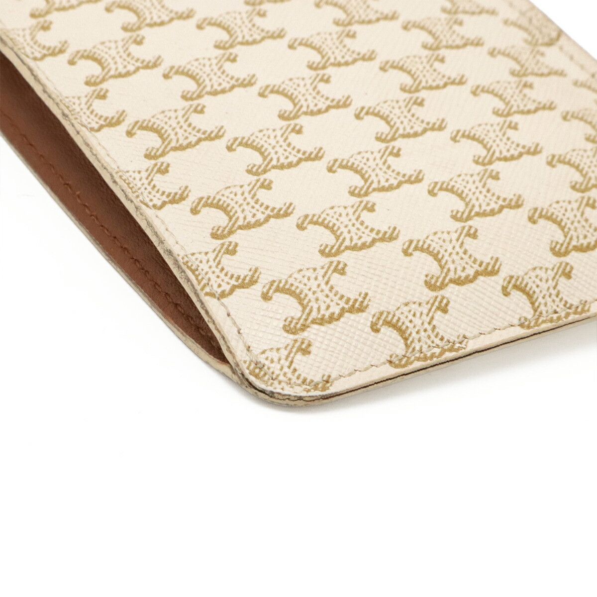 Celine Celine Celine Triomphe Canvas Phone Pouch Shoulder Bag Canvas Phonecase 10G332CQD.01 Size ONE SIZE - 3 Thumbnail