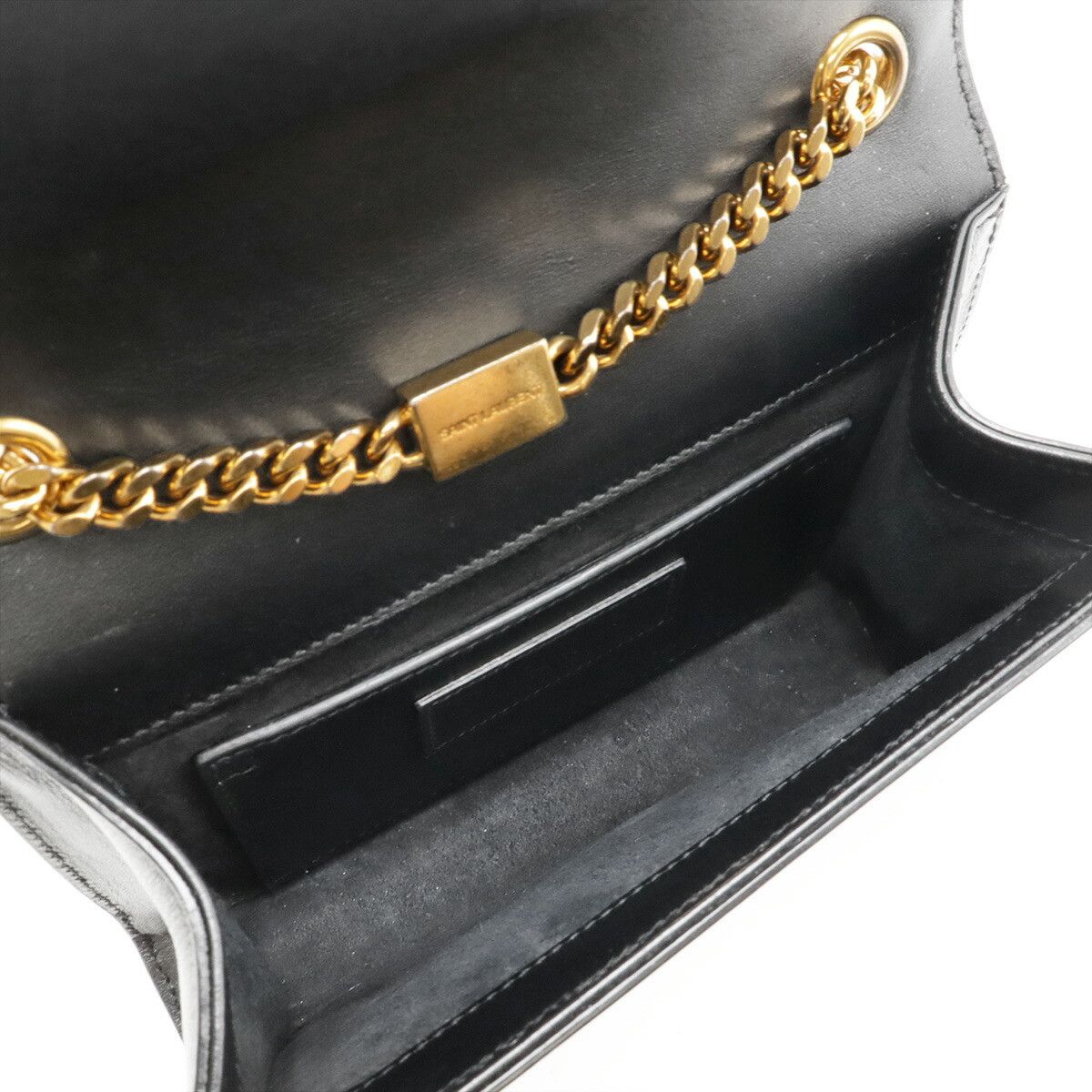 Yves Saint Laurent Yves Saint Laurent Saint Laurent Kate Leather Shoulder Bag Leather Shoulder Bag 354119 DUTY FREE for USA Size ONE SIZE - 6 Thumbnail