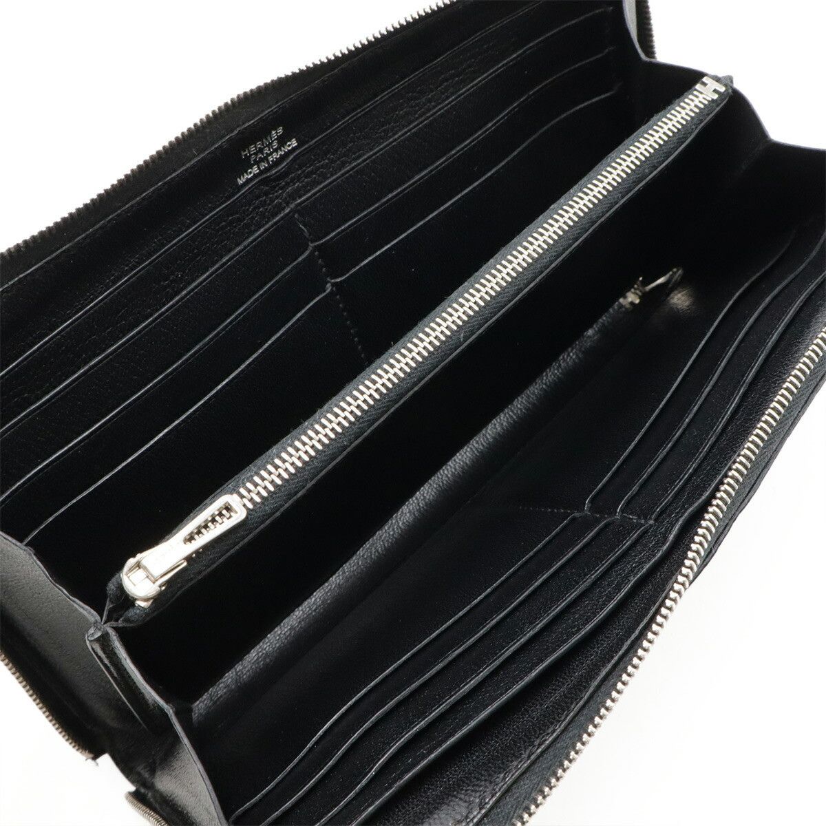 Hermes Hermes Hermes Azap Long Alligator Long Wallet Leather Long Wallet Stamp N (2010) Size ONE SIZE - 5 Thumbnail