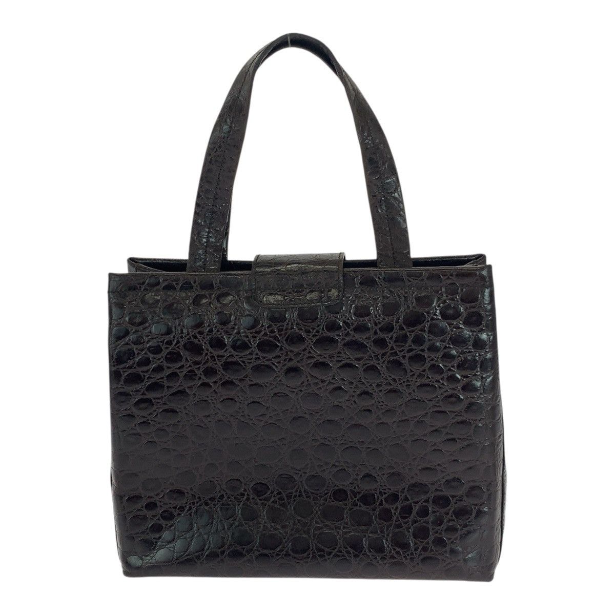 Salvatore Ferragamo Salvatore Ferragamo Salvatore Ferragamo Embossed Leather Handbag Leather Tote Bag AQ-218252 DUTY FREE for USA Size ONE SIZE - 2 Thumbnail