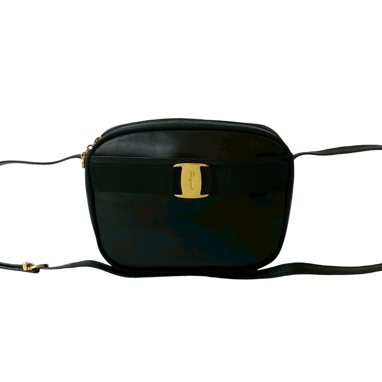 Salvatore Ferragamo Salvatore Ferragamo Vara Leather Shoulder Bag Leather Shoulder Bag