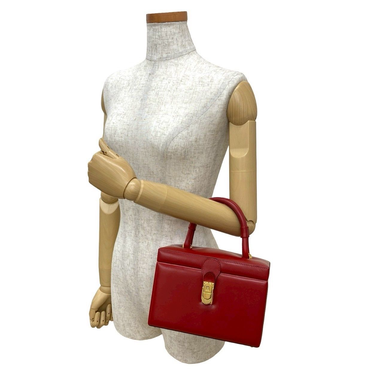 Loewe Loewe Loewe Anagram Calf Leather Handbag Leather Handbag Size ONE SIZE - 4 Thumbnail