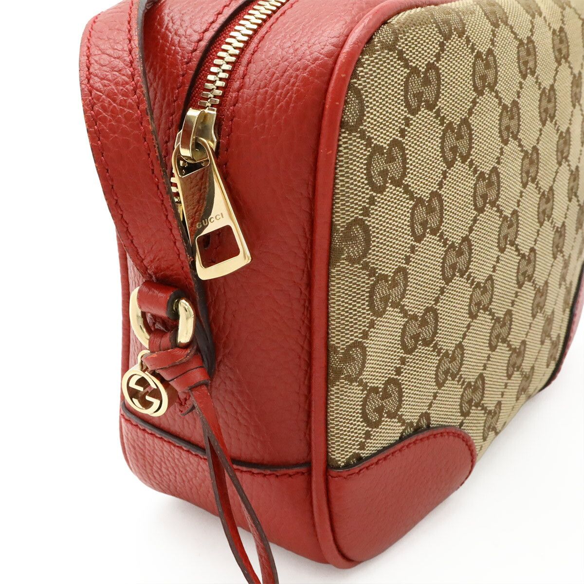 Gucci Gucci Gucci Bree GG Canvas Shoulder Bag Canvas Shoulder Bag 449413 Size ONE SIZE - 4 Thumbnail