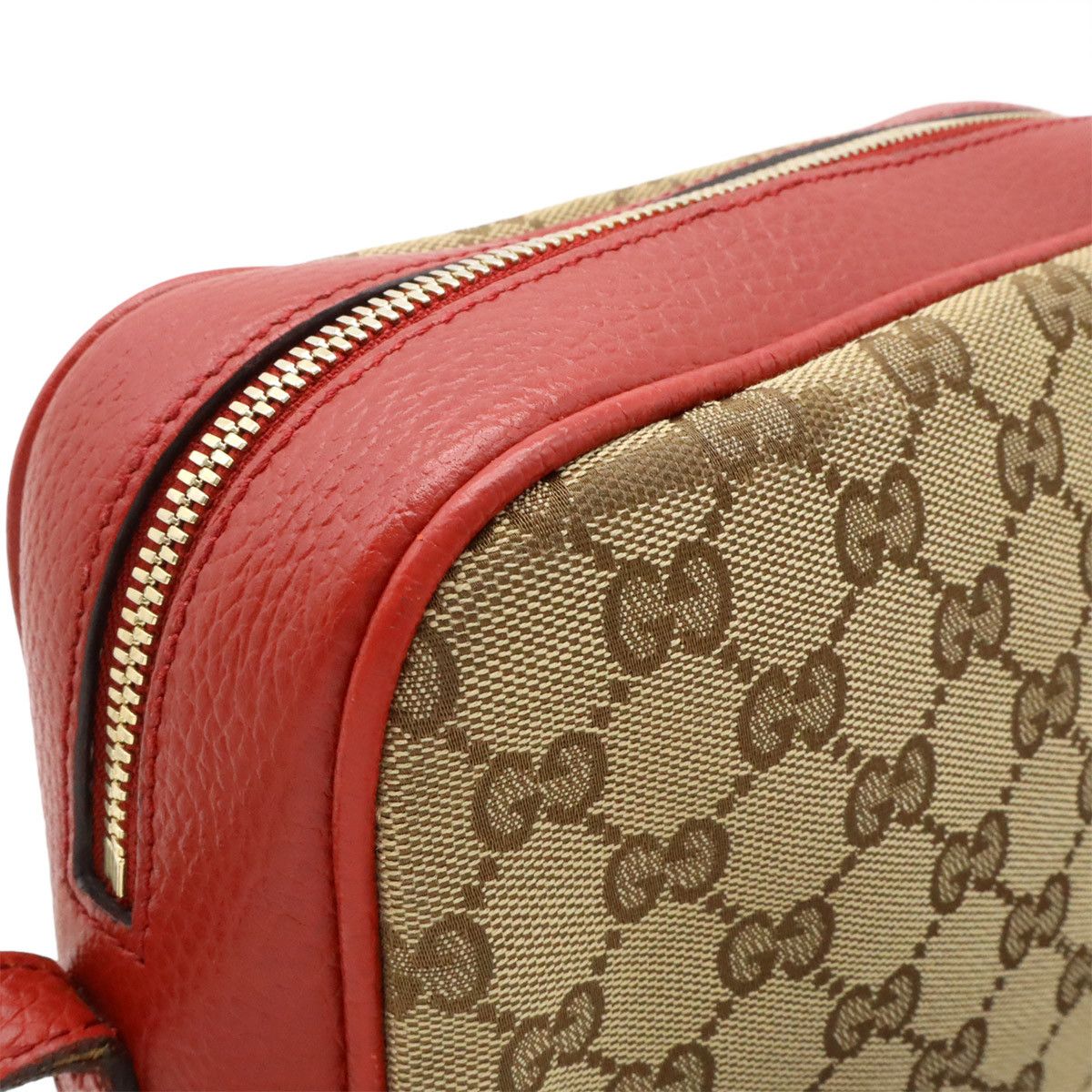 Gucci Gucci Gucci Bree GG Canvas Shoulder Bag Canvas Shoulder Bag 449413 Size ONE SIZE - 9 Thumbnail