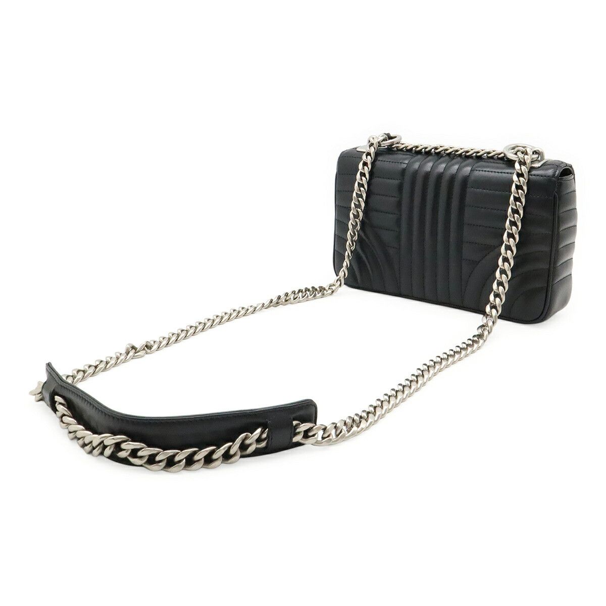 Prada Prada Prada Diagramme Soft Calf Shoulder Bag Leather Shoulder Bag 1BD107 Size ONE SIZE - 2 Thumbnail