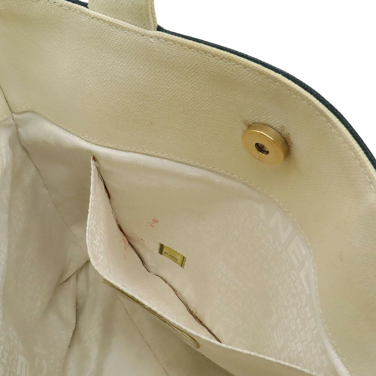 Chanel Chanel Chanel Windows Line Canvas 2way Bag Canvas Shoulder Bag Size ONE SIZE - 7 Thumbnail