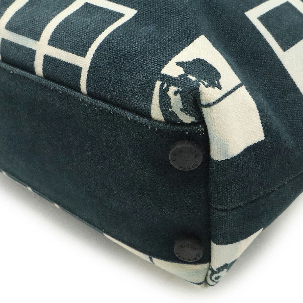 Chanel Chanel Chanel Windows Line Canvas 2way Bag Canvas Shoulder Bag Size ONE SIZE - 3 Thumbnail