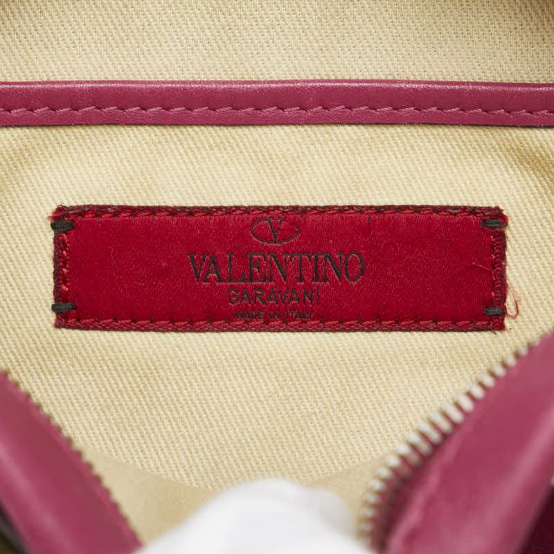 Valentino Valentino Valentino Studs Leather Shoulder Bag Leather Shoulder Bag Size ONE SIZE - 8 Thumbnail