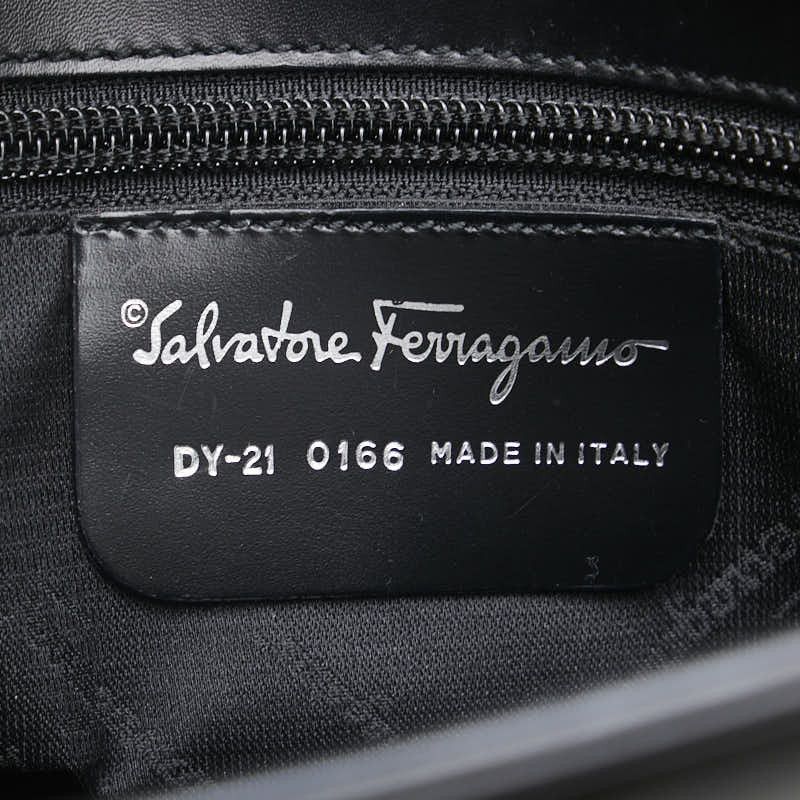 Salvatore Ferragamo Salvatore Ferragamo Salvatore Ferragamo Gancini Leather Handbag Leather Handbag Size ONE SIZE - 11 Thumbnail