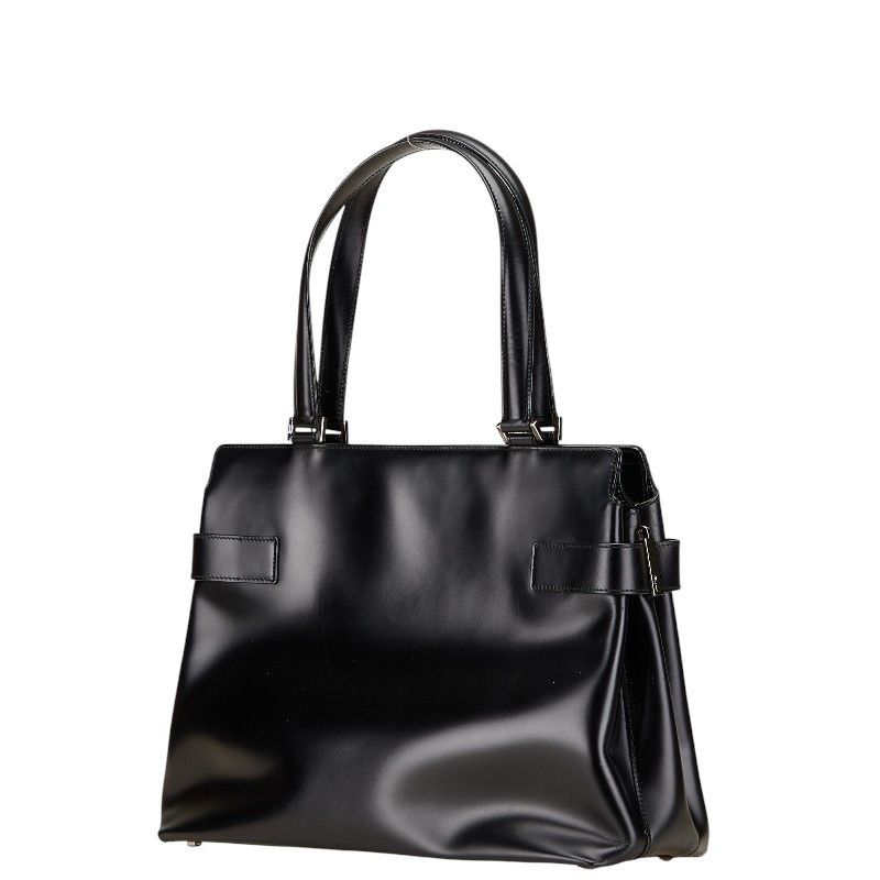 Salvatore Ferragamo Salvatore Ferragamo Salvatore Ferragamo Gancini Leather Handbag Leather Handbag Size ONE SIZE - 2 Thumbnail