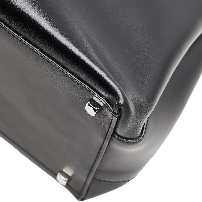 Salvatore Ferragamo Salvatore Ferragamo Salvatore Ferragamo Gancini Leather Handbag Leather Handbag Size ONE SIZE - 6 Thumbnail