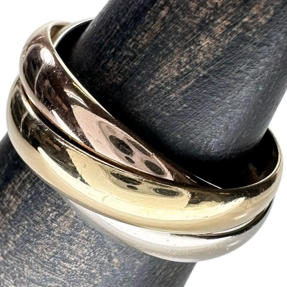 Cartier Cartier Cartier Trinity Au750 Ring Size 11 Metal Ring Size ONE SIZE - 3 Thumbnail